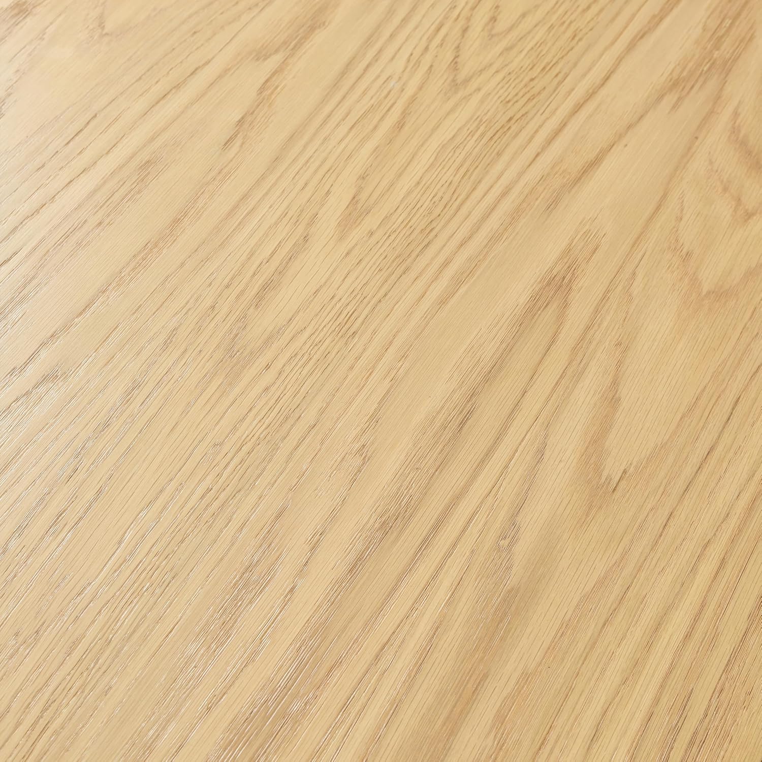 Casaphoria 60" Round Dining Table, Modern Wood Kitchen Table with Cylindrical Wide Bar Protruding Base for Living Room & Dining Room, Easy Assembly Farmhouse Furniture for 4-6, Oak