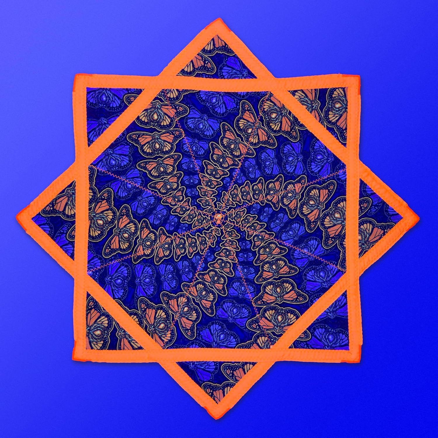 First Earth Flow Star - Dapo Star - Flow Toy Monarch (UV), 25.5" - Regular