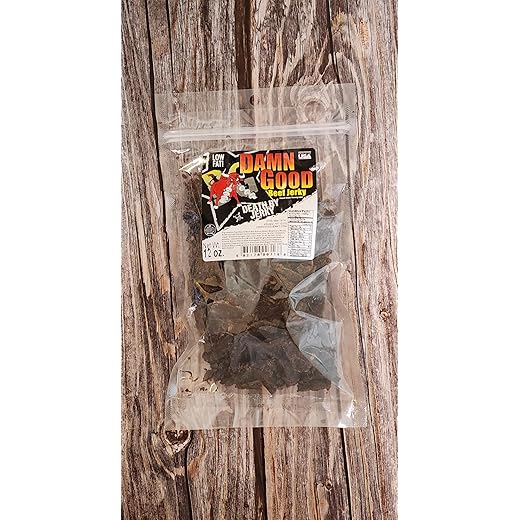 Damn Good Beef Jerky 14oz. Death by Jerky Bag