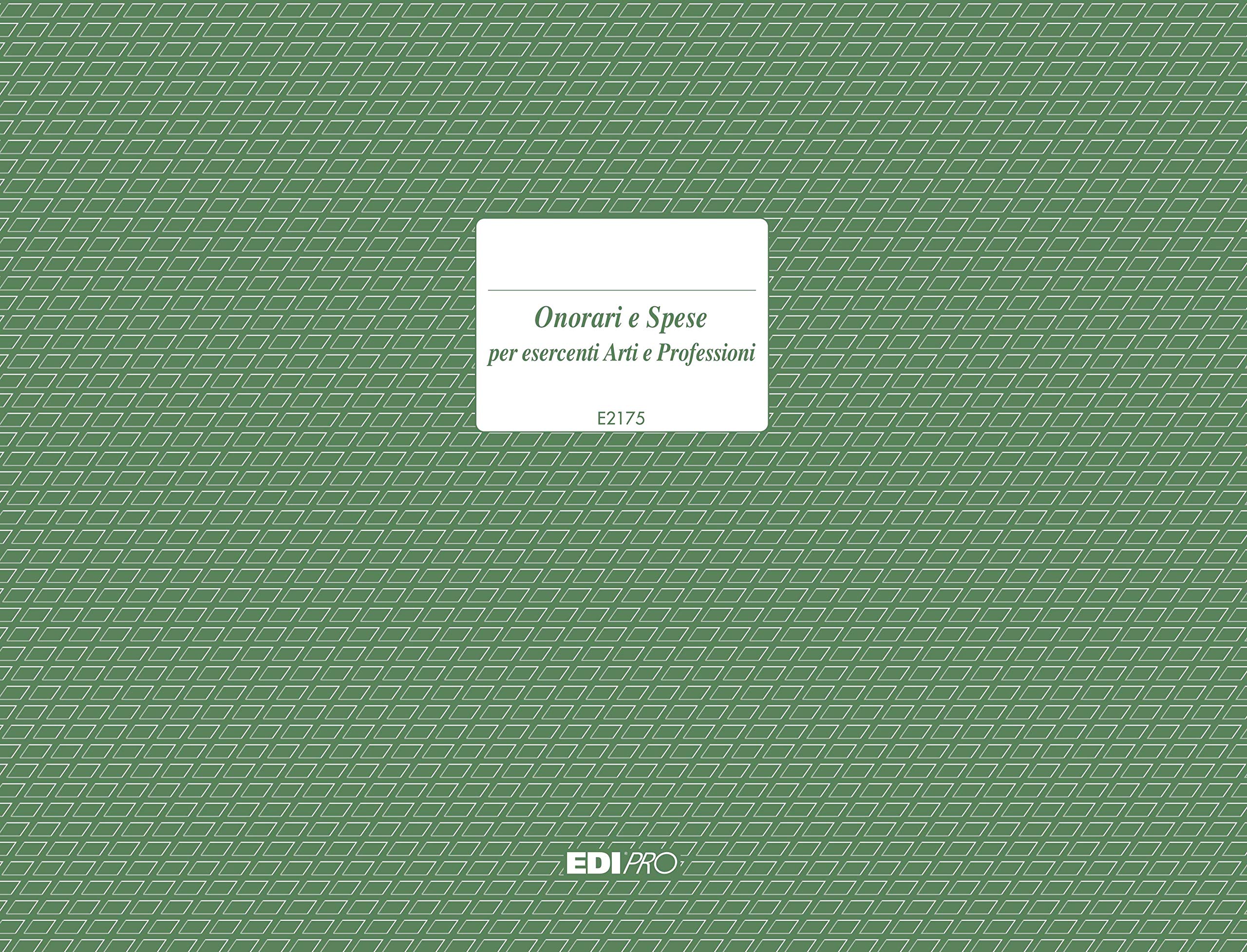 Edipro E2175 Register of Honorary and Charges 19 Numerated Pages F.to 31 x 24.5