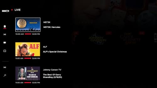 Shout! TV – vue 6