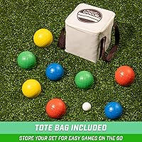 Vista 4 de GoSports 90 mm Bocce Ball Sets - Outdoor Lawn Game - Composite or Resin