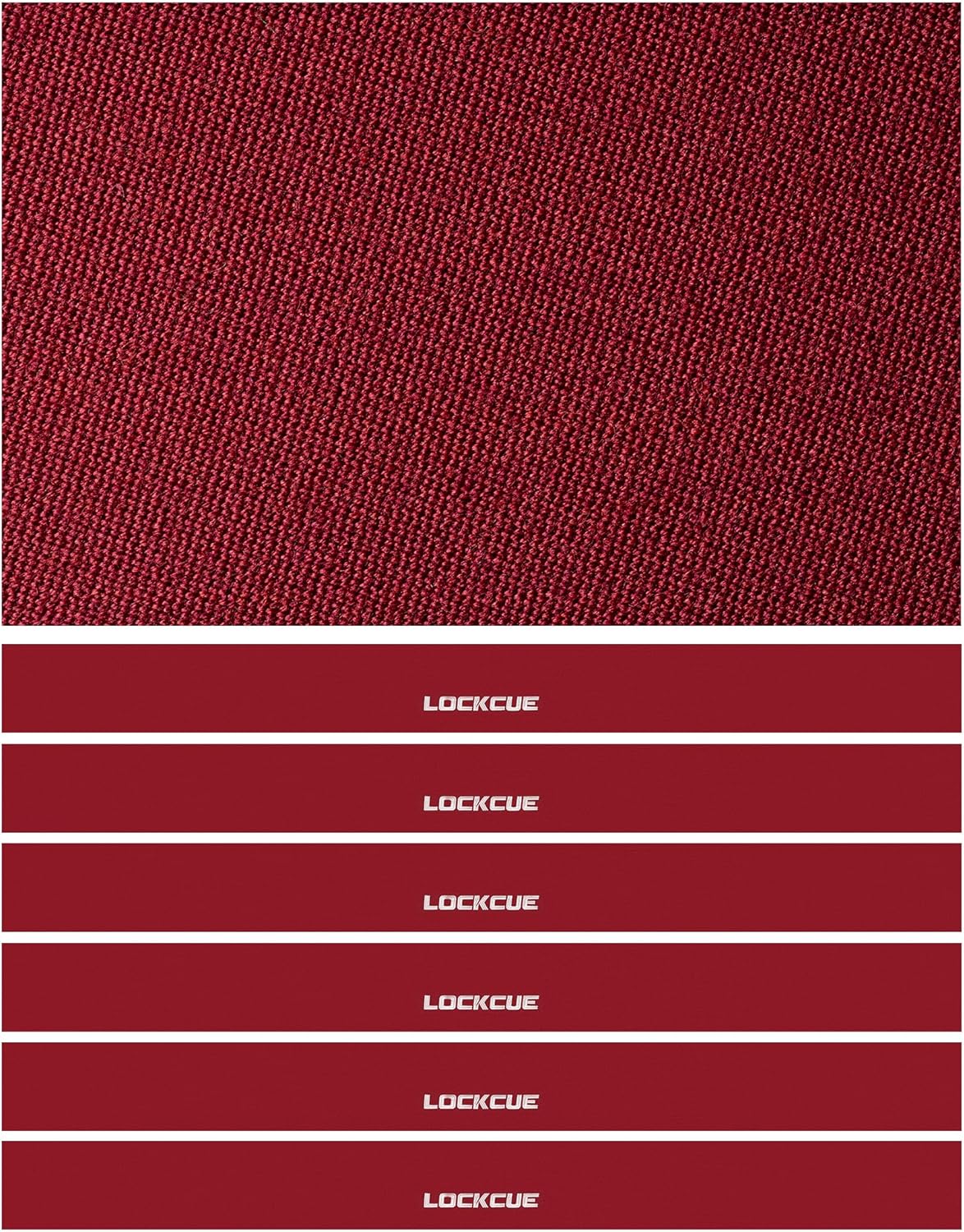 Pool Table Felt with 6 Pre-Cut Rails, Billiard Cloth, 75% Wool 25% Nylon, 7' 8' 9' Table, Yellow Green Charcoal Tournament Blue Royal Blue Red Burgundy