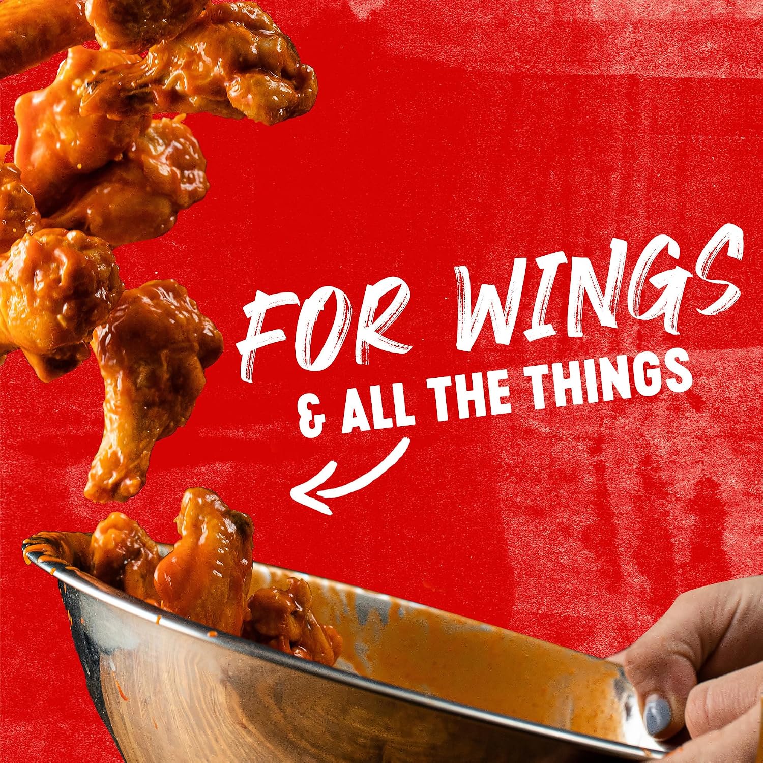 Frank's RedHot Original Buffalo Wings Sauce Pouch, 1 gal (Pack of 4)