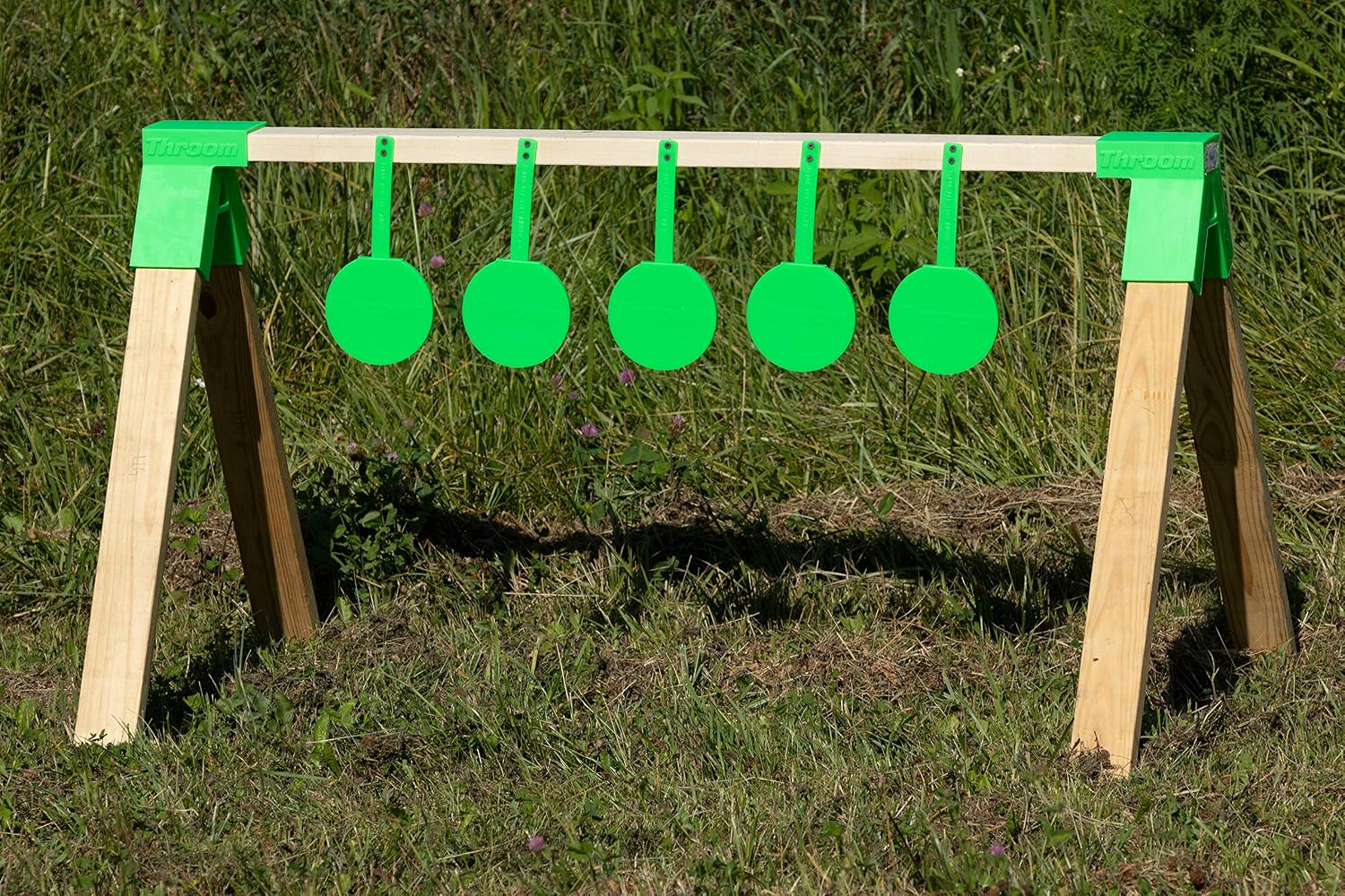 THROOM - Alpha 2x4 Stand Brackets for Making A Portable Ricochet Free Shooting Target Stand (Set of 2)