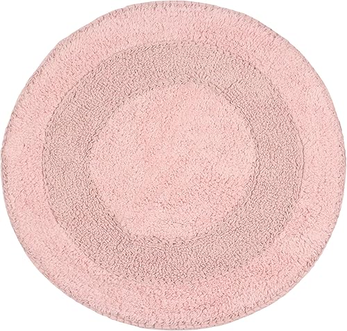 Miniatura 5 de Home Weavers Colección Doble Ruffle - Juego de alfombras de baño 100% algodón, lavables, algodón suave, extrasuave y absorbente, tapete de cocina,