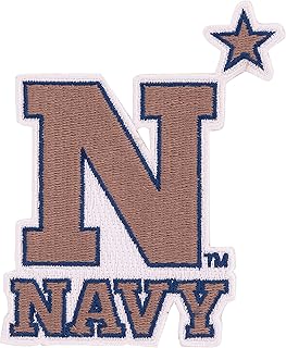 Desert Cactus United States Naval Academy Patch – Embroidered Iron On/Sew On Applique for Blazers, Jackets, Backpacks, Bags, Hats & Tactical Gear – Navy Midshipmen (Patch - Design A)