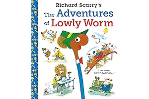 Richard Scarry's Adventures of Lowly Worm: A First Look and Find Book with Flaps