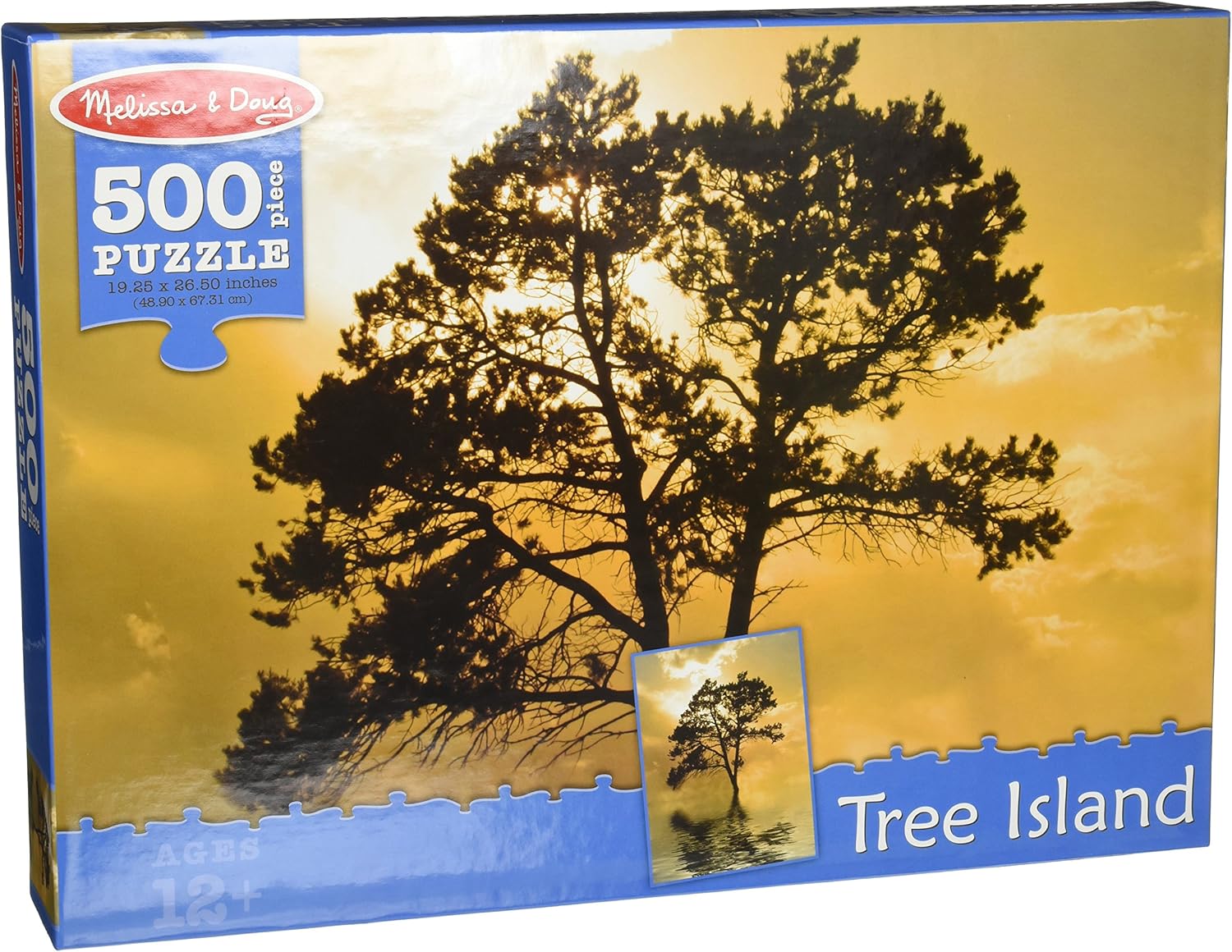 0500 pc Tree Island Cardboard Jigsaw