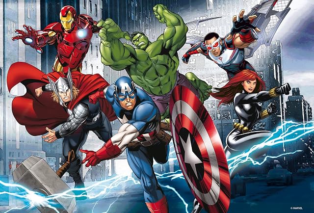Foto 2 de 5 de Liscianigiochi Marvel Puzzle DF Plus 60 Avengers