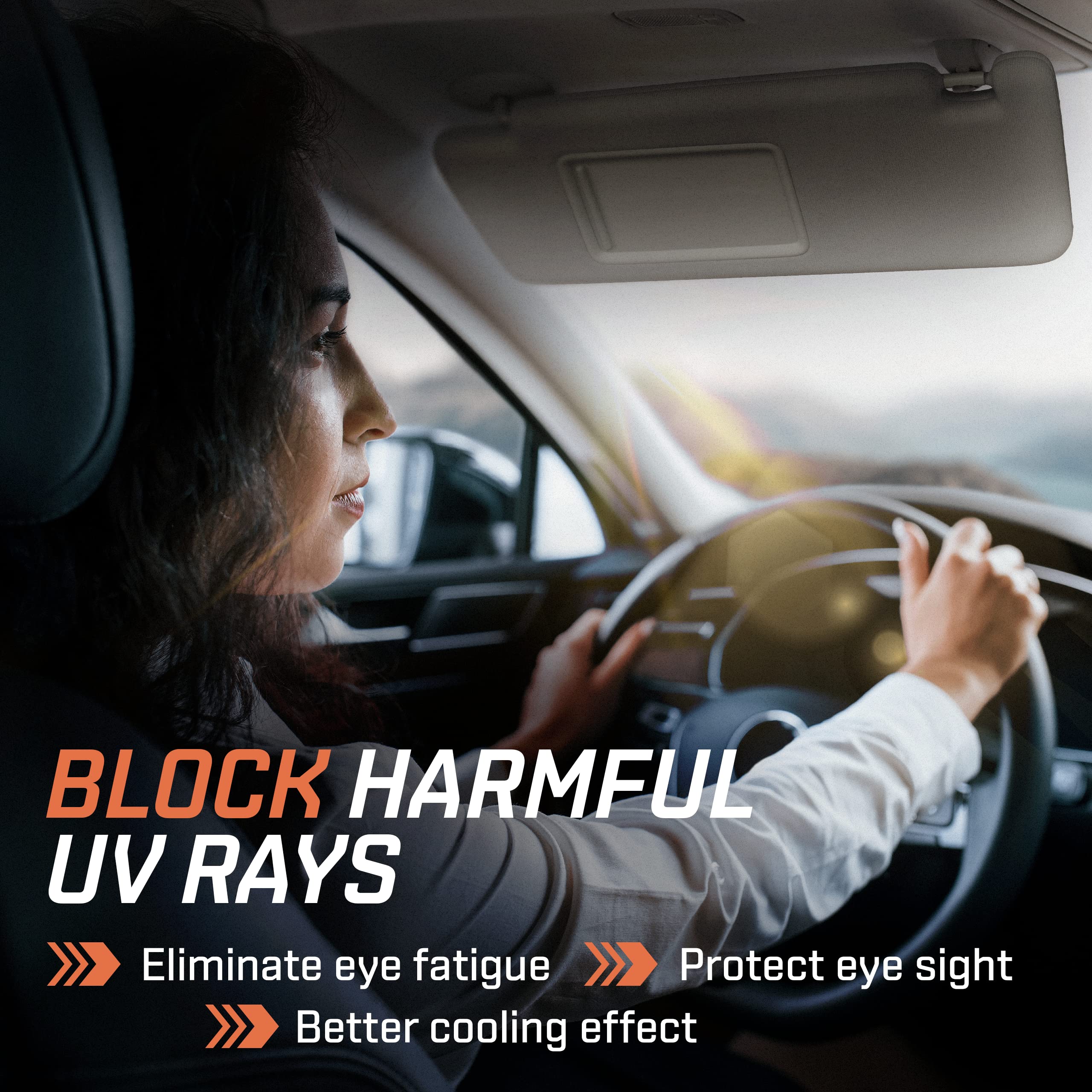 SAILEAD Left Driver Side Sun Viso Replacement r Compatible with Toyota Tacoma 2005 2006 2007 2008 2009 2010 2011 2012 Visor Assembly Without Light 74320-04181-B1 (Grey)