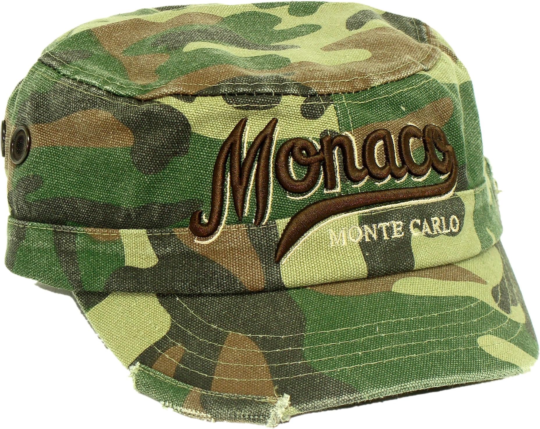 Souvenirs of France - Monaco Men's Cuban Cap - Khaki