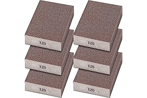 Sand Sponge for Wood: N-G-001-120 Grit (6-Pack)