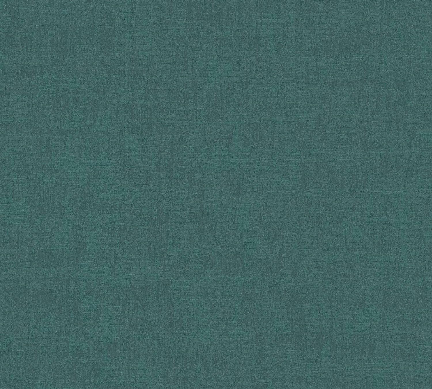 A.S. Création Jade Wallpaper Plain with Structure Petrol 395036 High-Quality Non-Woven Wallpaper for Various Living Spaces 10.05 m x 0.53 m Made in Germany