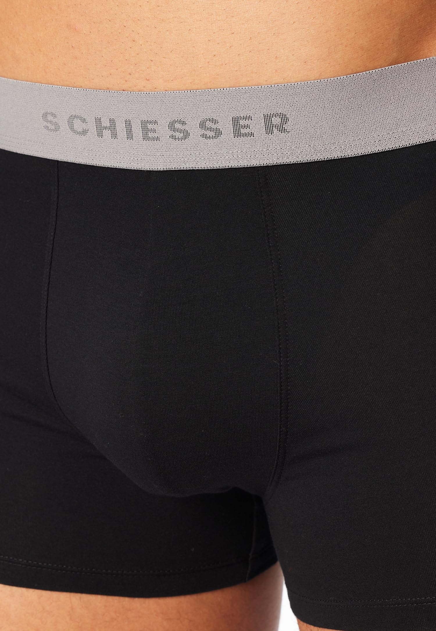Schiesser Herren 5 Pack Boxershorts Bio Baumwolle Multipack - 95/5 Organic Caleçon Boxeur Homme
