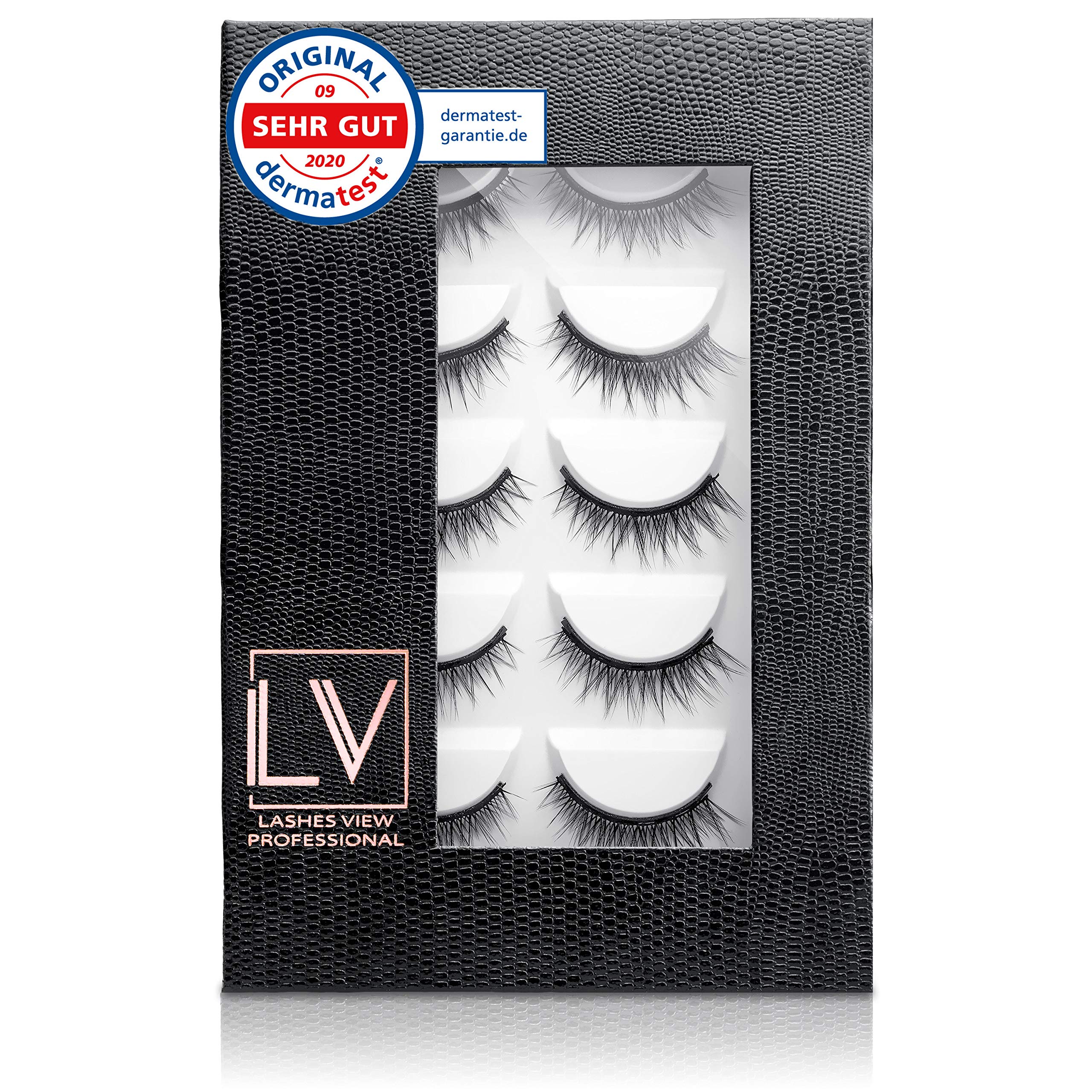 *Brandnew*Premium Magnetwimpern, 5 Paar, 5-Magnete pro Stück, ELEGANT Look 3D, Luxury Collection Set, Vorratsbox,Softlashes, vegan, natürlich, wiederverwendbar, nachhaltig, ideal zum Mitnehmen