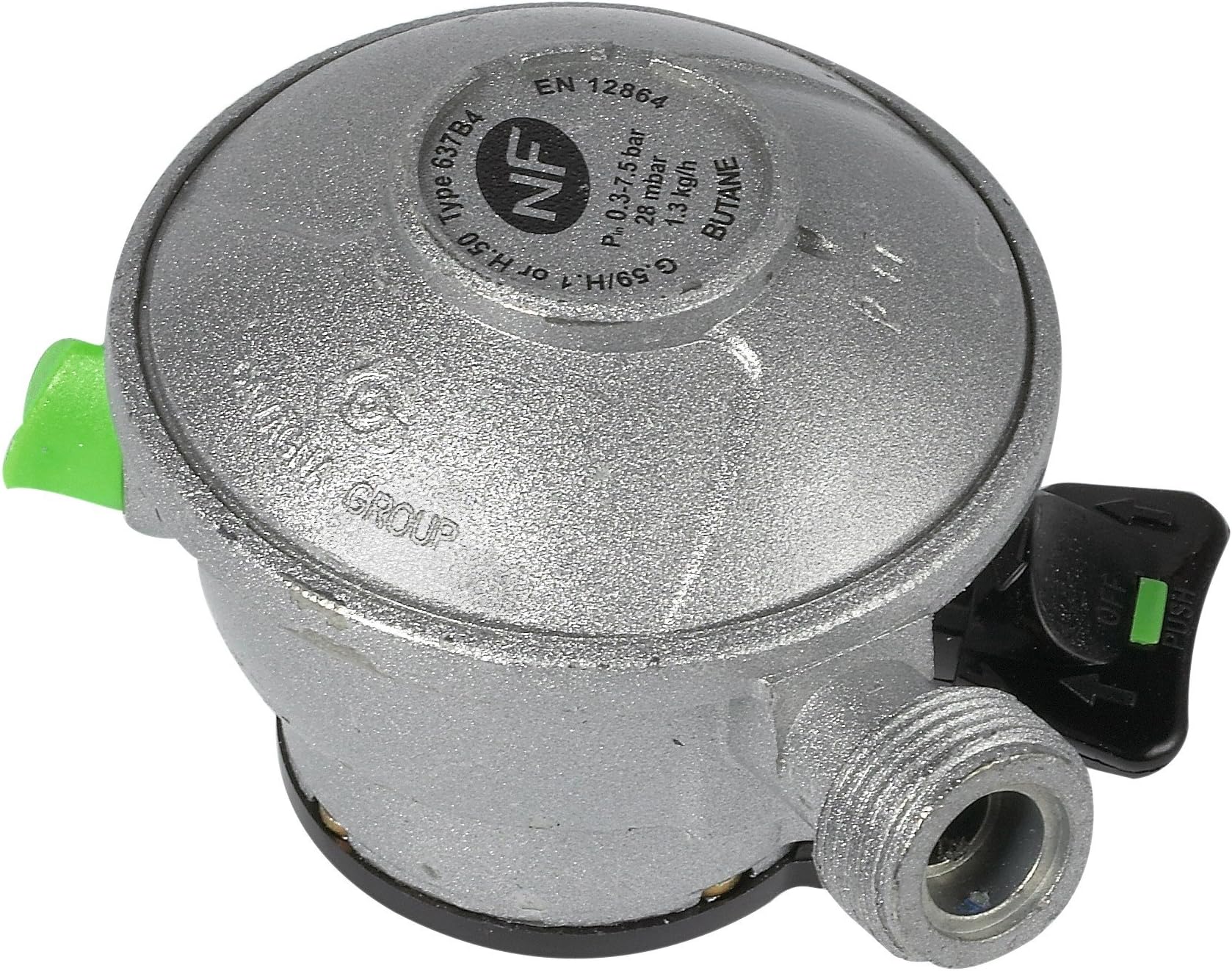 Butane Regulator Valve – Quick – 27 mm