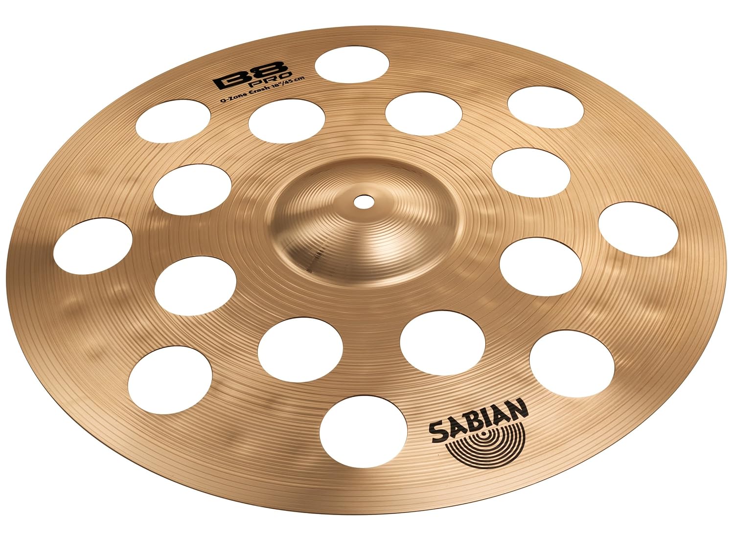 Sabian 18" B8 Pro Ozone Crash Cymbal Amazon.in Electronics