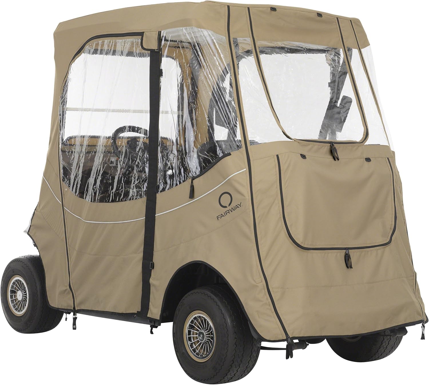 Classic Accessories Fairway Golf Cart FadeSafe Enclosure for E-Z-Go