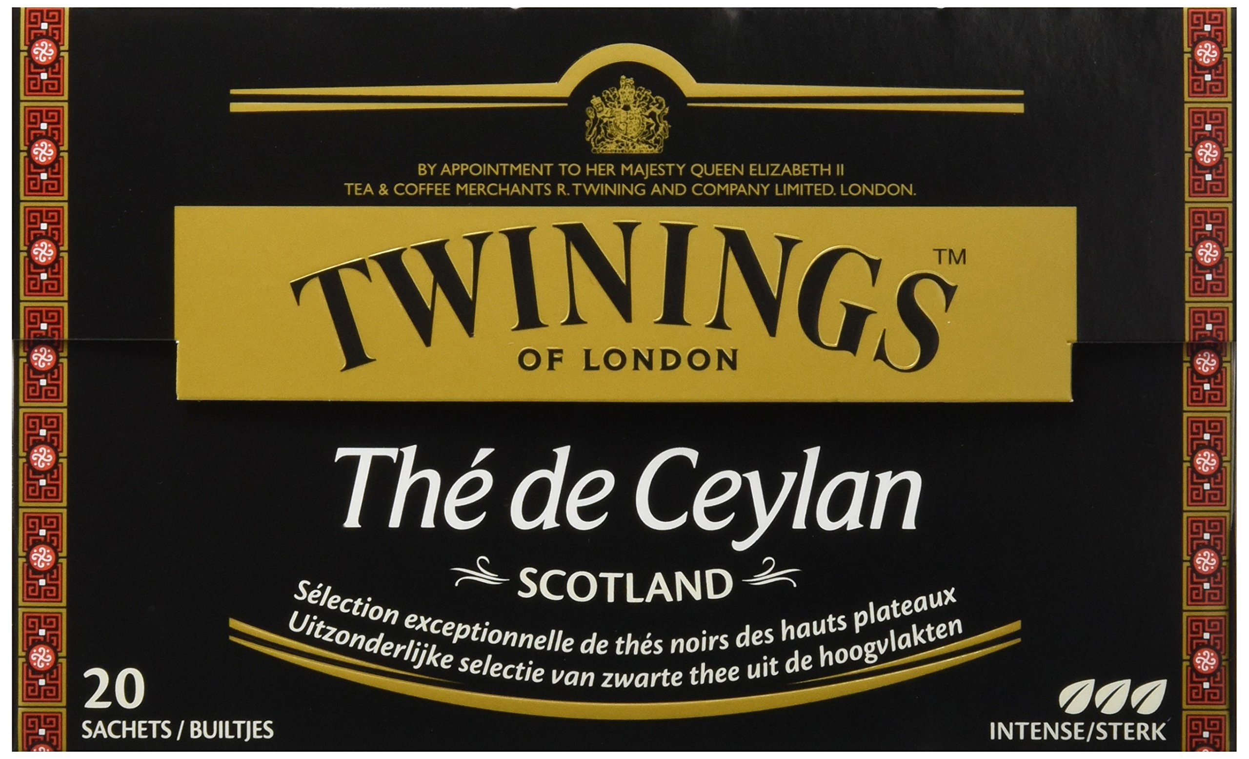 Twinings Herbata cejlońska Szkocja 20 saszetek 40 g