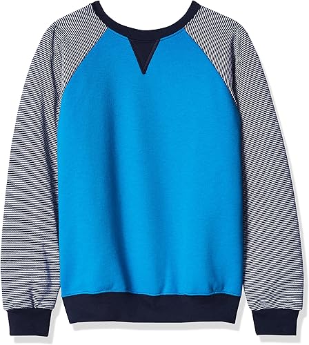 Fruit of the Loom Fleece Crewneck Sweatshirt Chemise, Sweat-Shirt-Bleu Pacifique