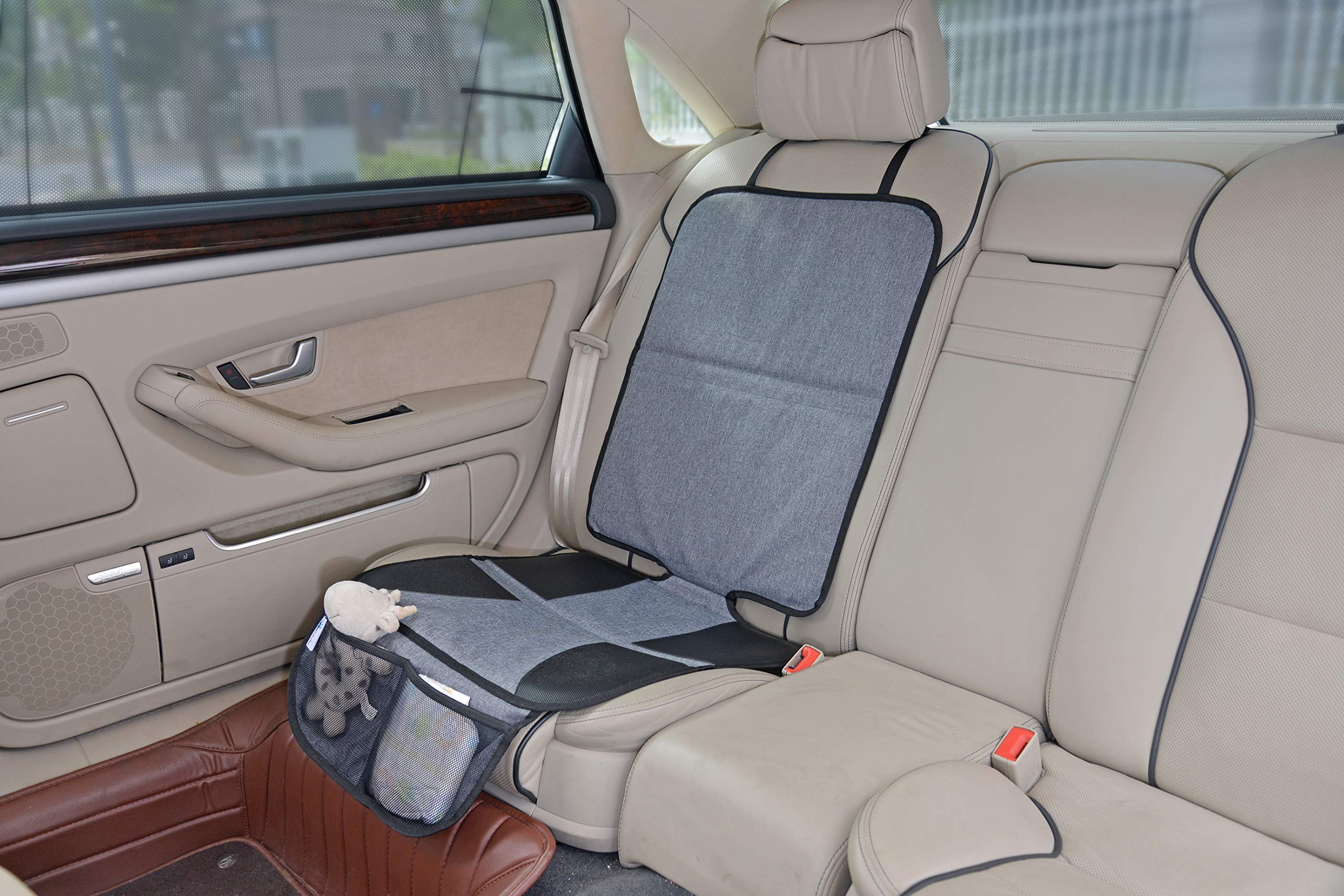 ALTABEBE AL4013 Protection de Siège Auto 117 x 45 cm Gris Foncé