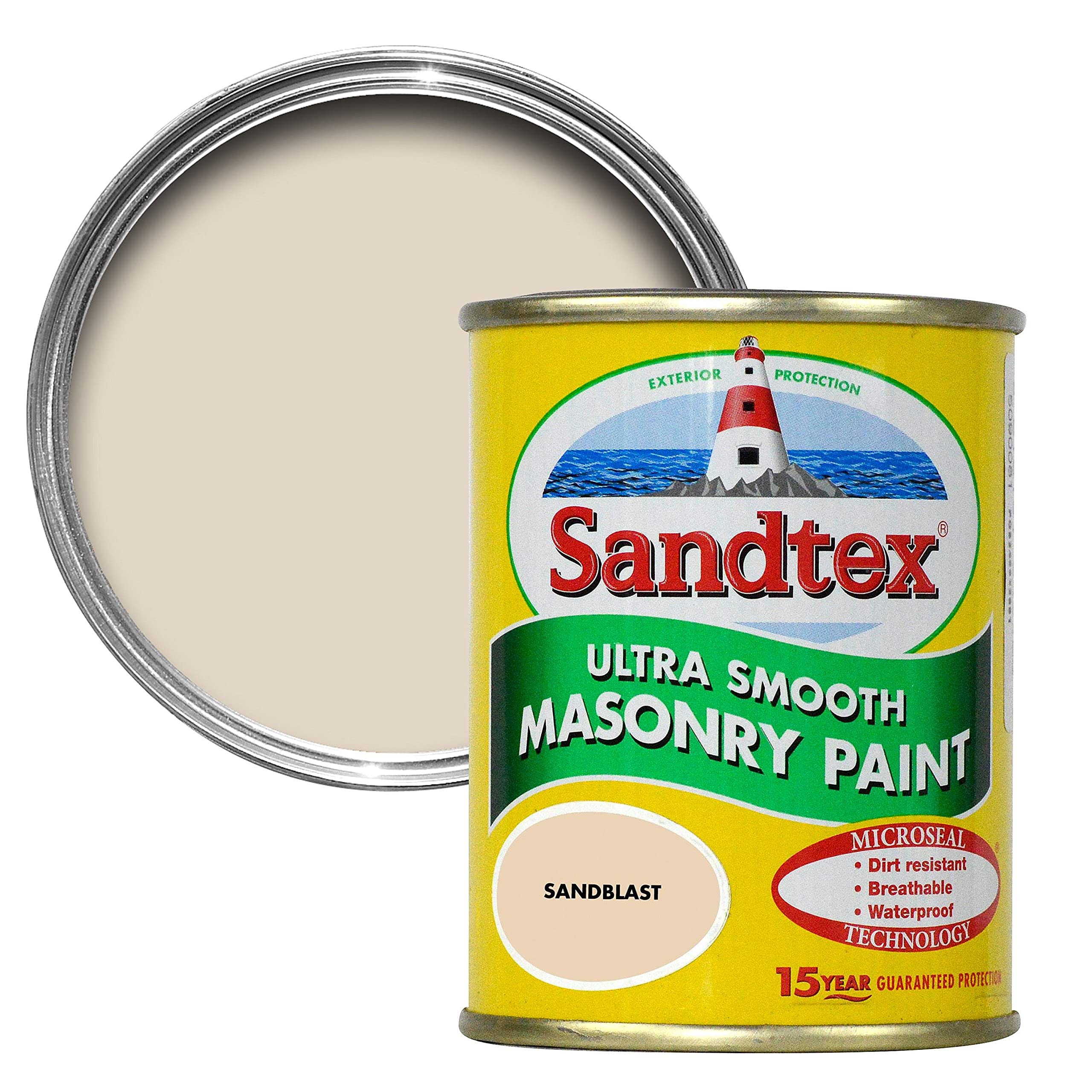 Sandtex 150ml Tester Pot Sandblast Ultra Smooth Masonry Paint