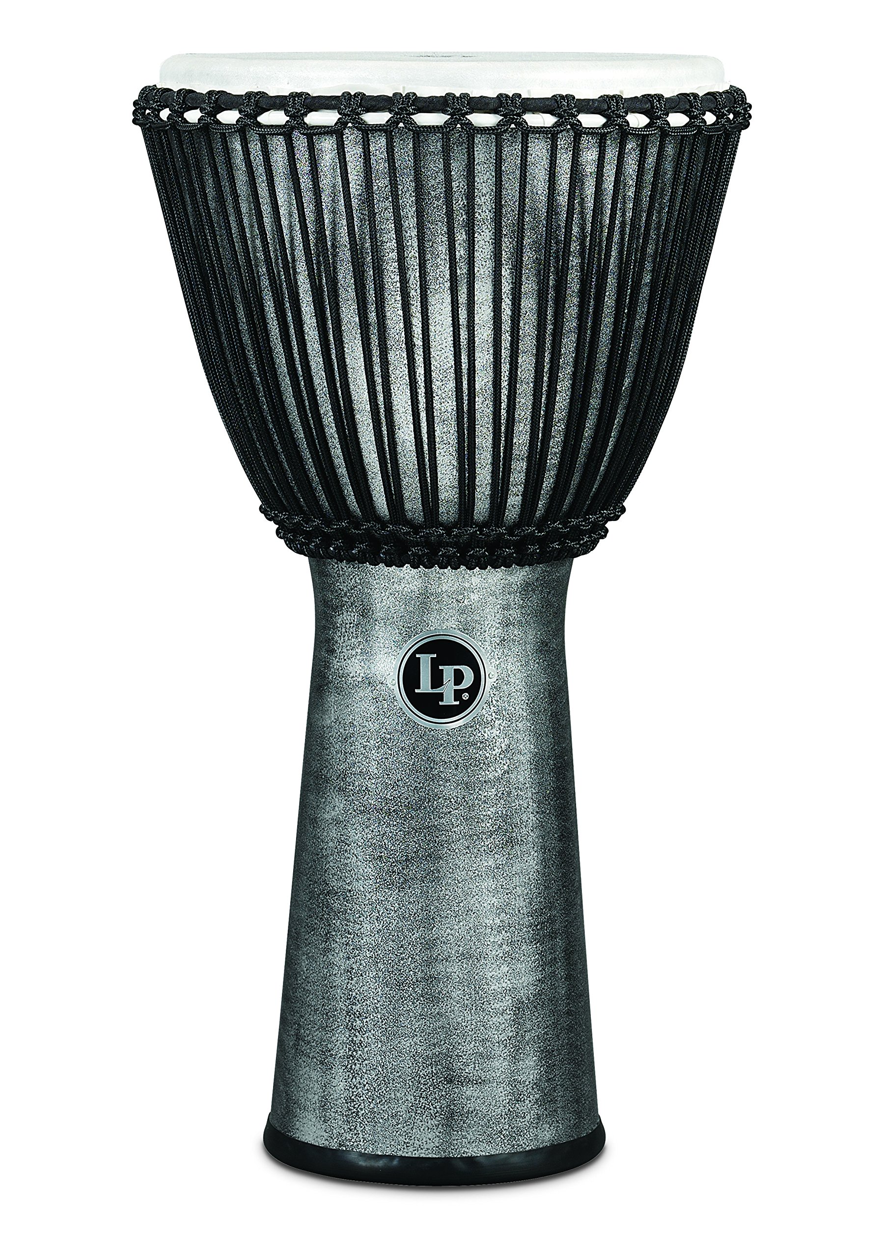 Amazon | LP LP725G World Beat FX Rope Djembe 12.5” Gray ジャンベ