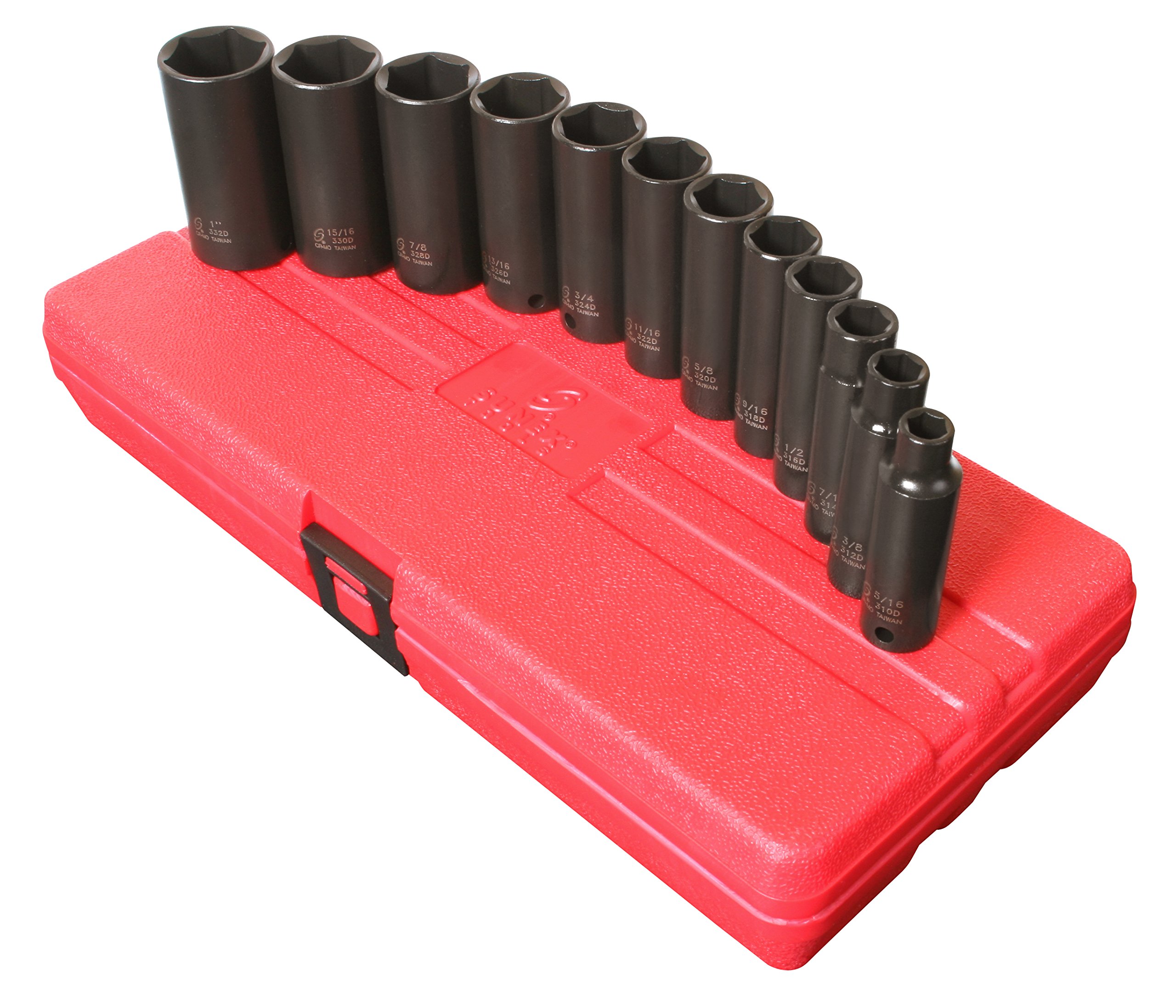 Sunex 324d - Enchufe De Impacto Profundo De 3/8 Pulgadas, 3/4