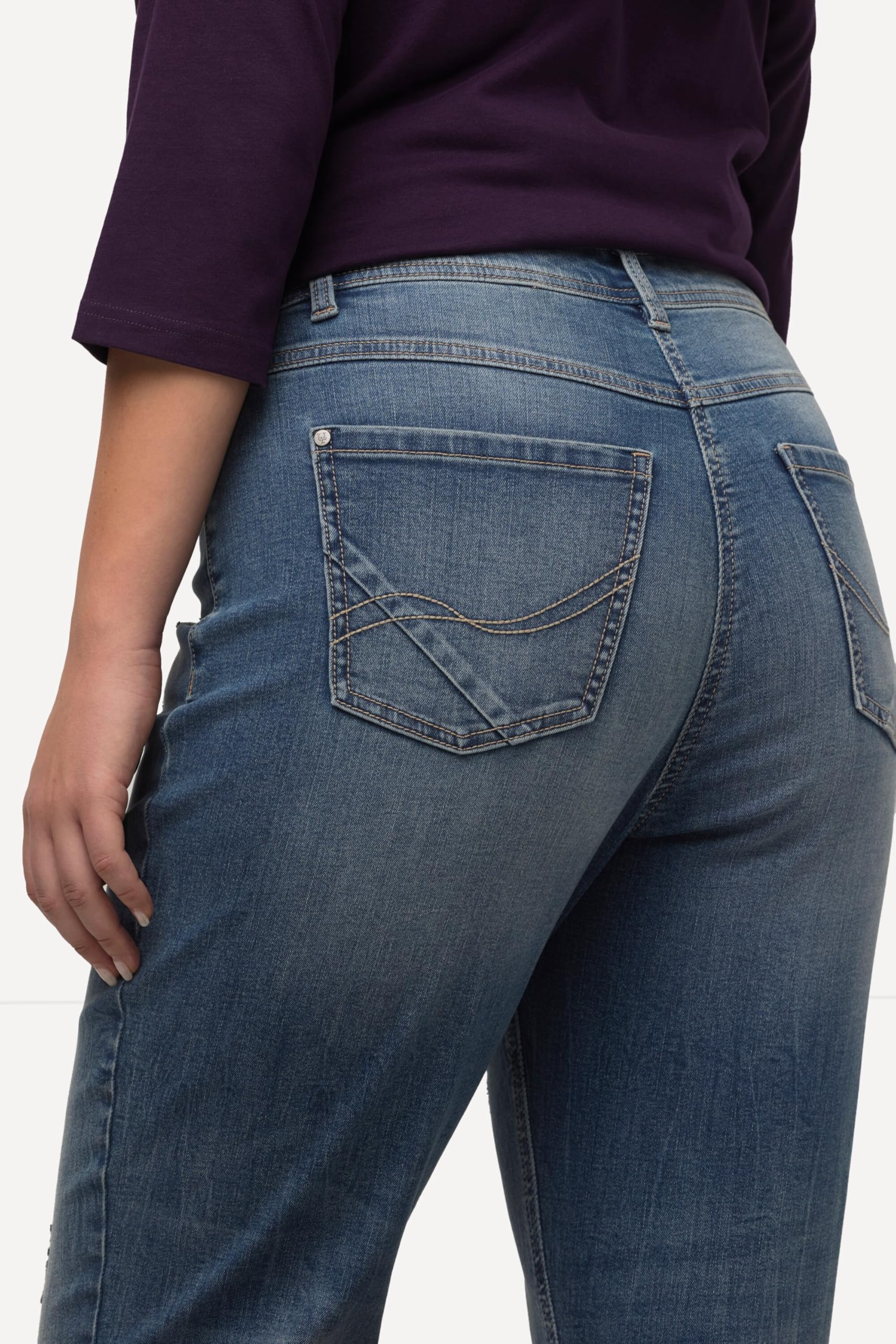 Ulla Popken Jean Thermique Mom Fit Femme