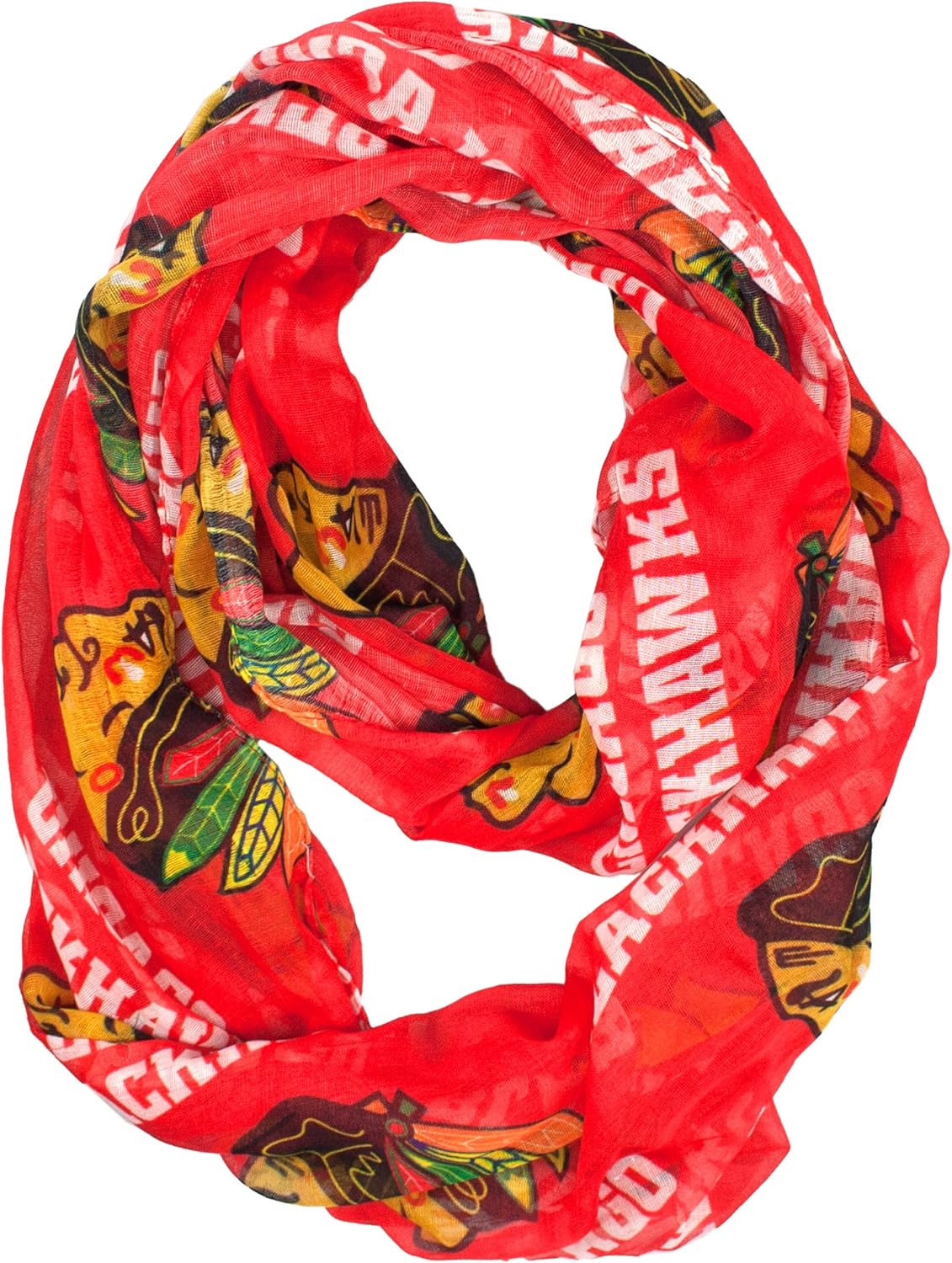 Little Earth Women's NHL Sheer Infinity Scarf