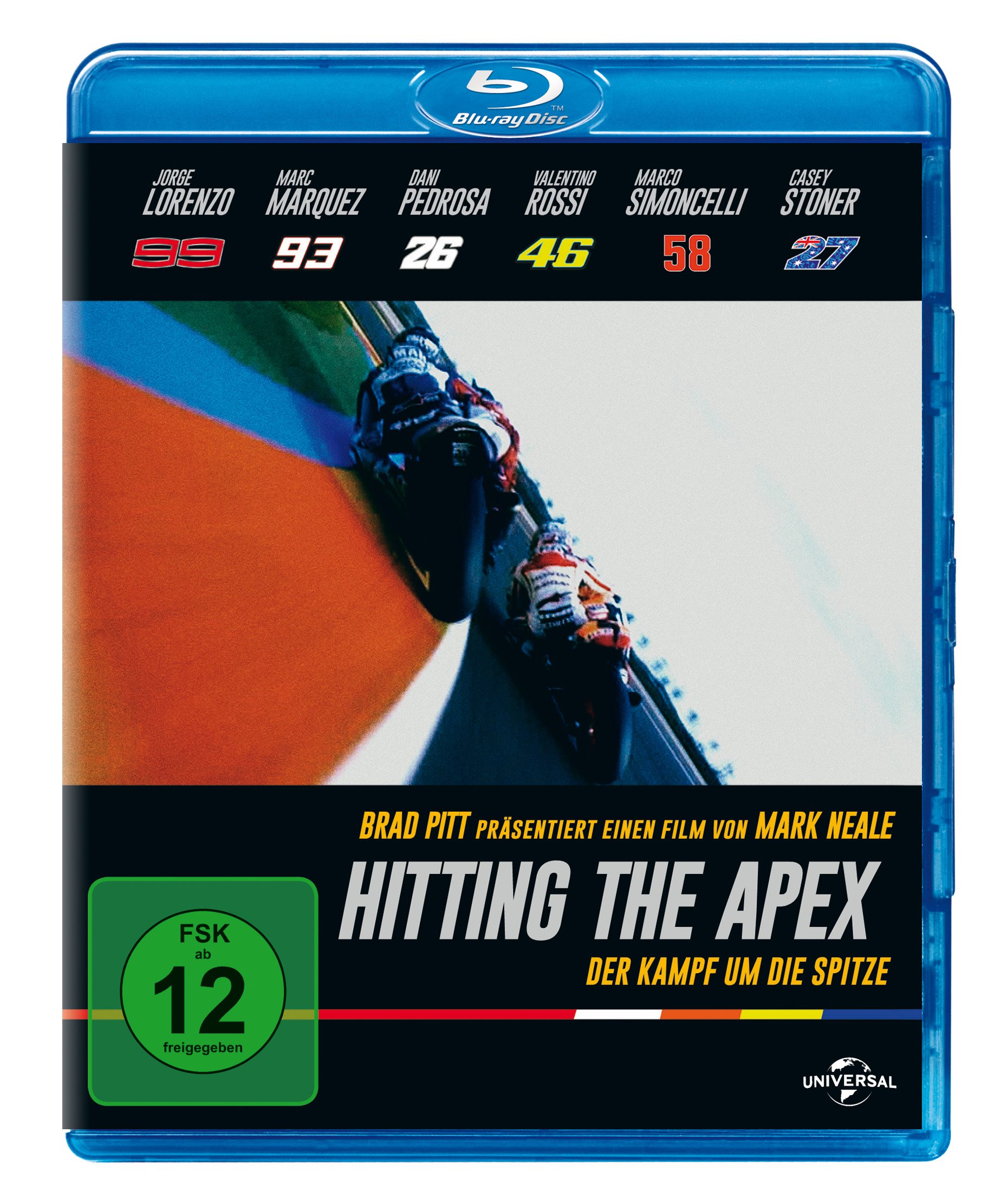 Hitting the Apex película en Blu-ray para noches de cine y motor con amigos apasionados