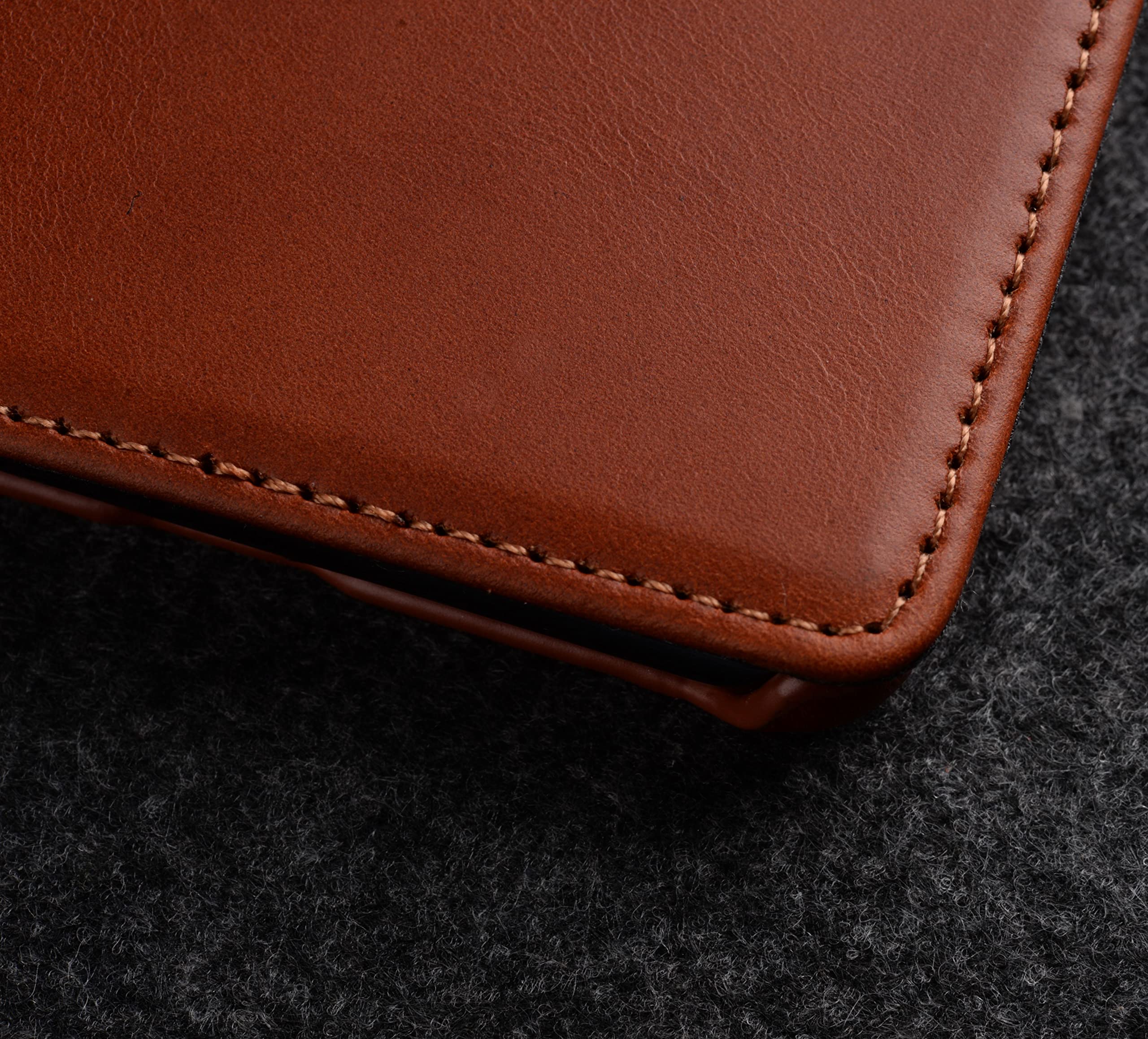 STILGUT Leder-Book Case Für Google Pixel 7 Pro – Schwarz, Klapphülle Mit Blickschutz