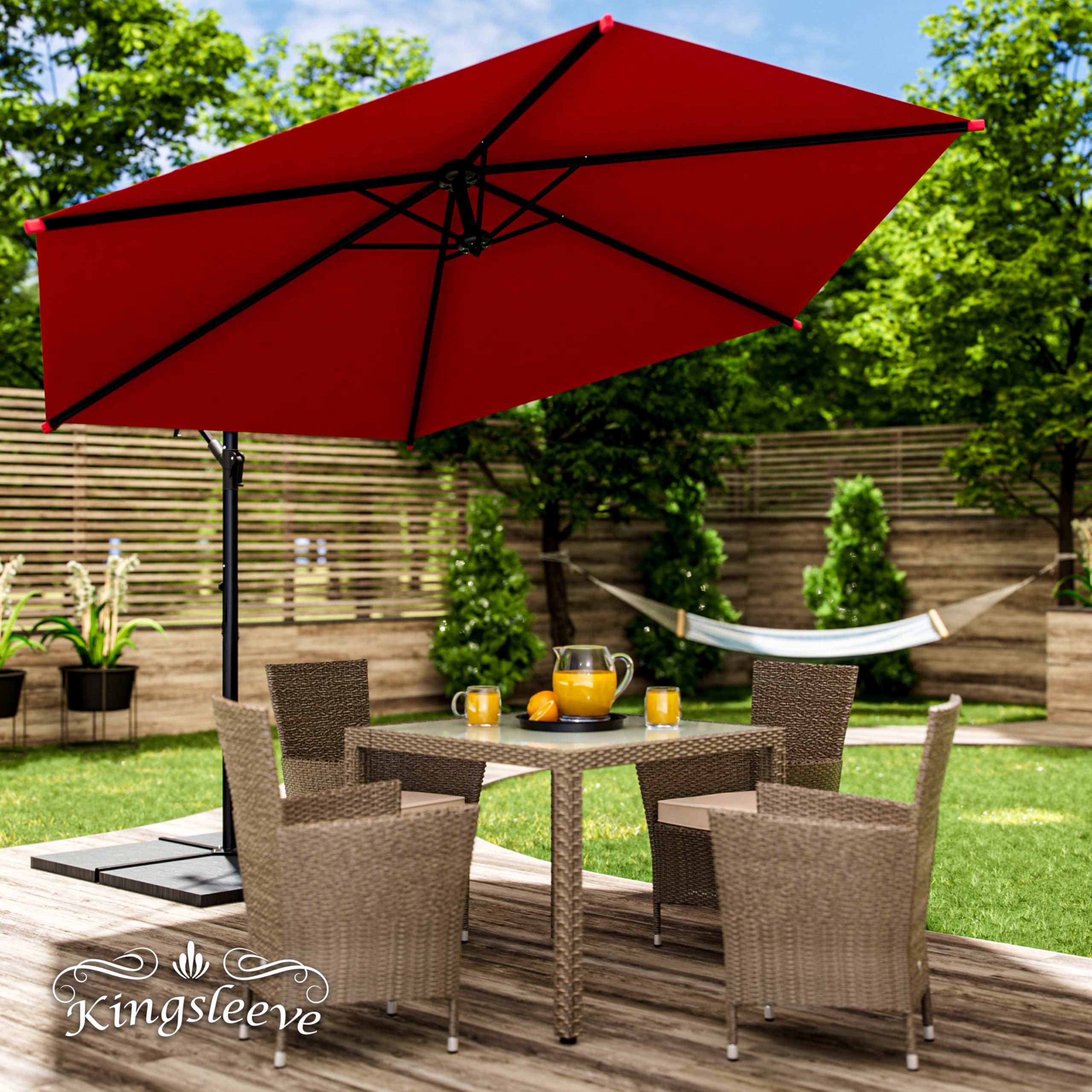Jardinico kingston parasol | de specialist in parasols