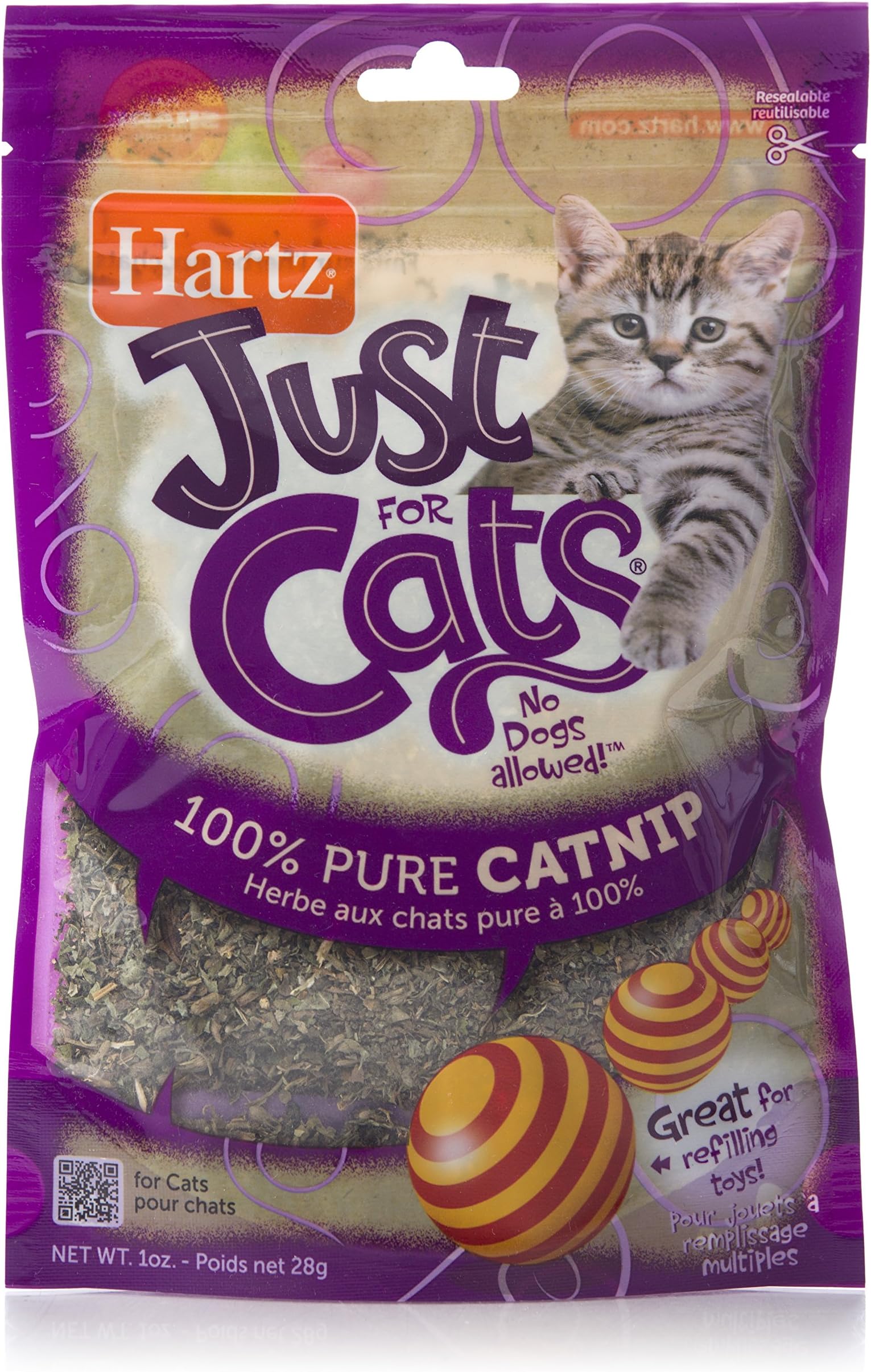 Hartz Just For Cats 100% Pure Catnip - 1oz, Model:3270005231