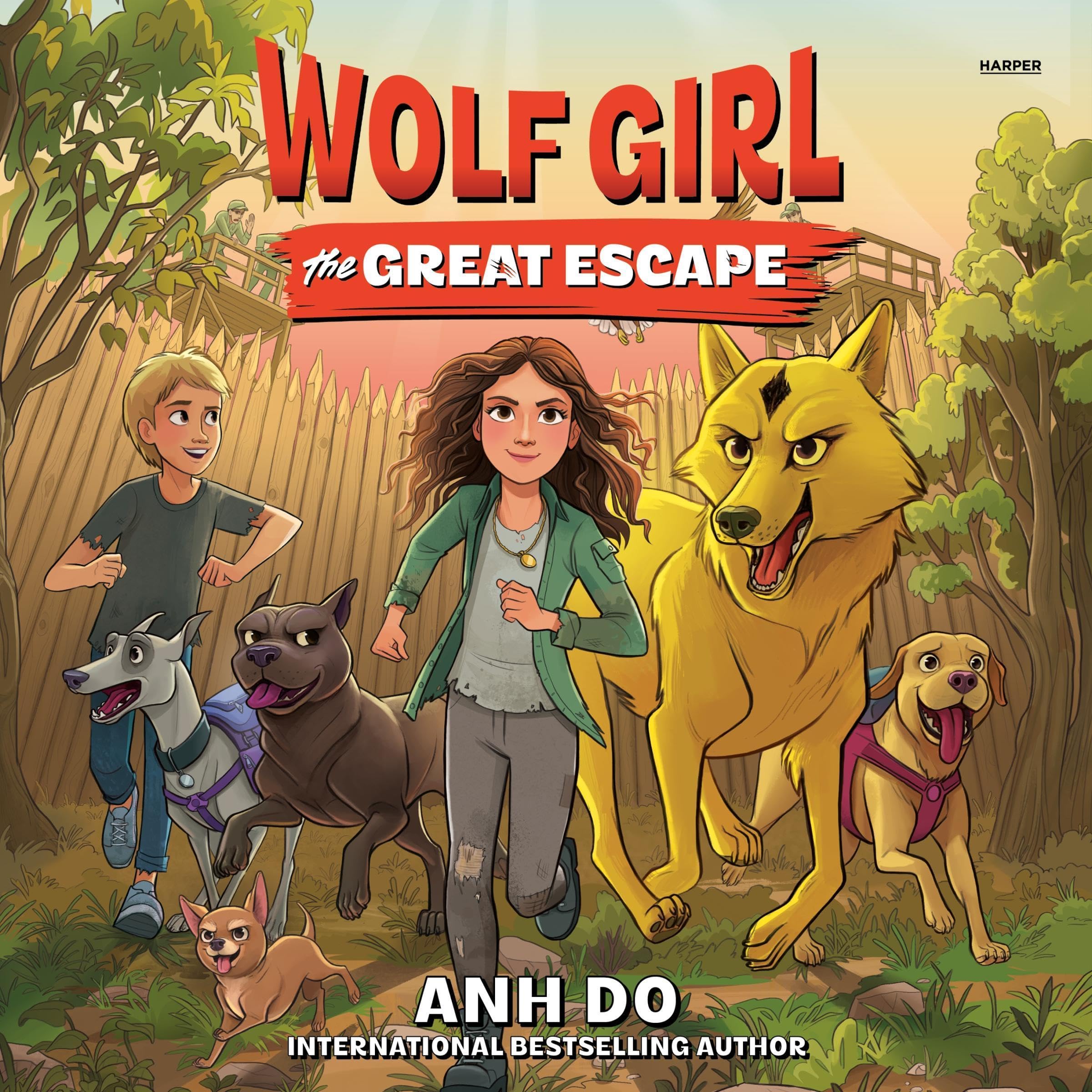 Cover art for Wolf Girl #2: The Great Escape