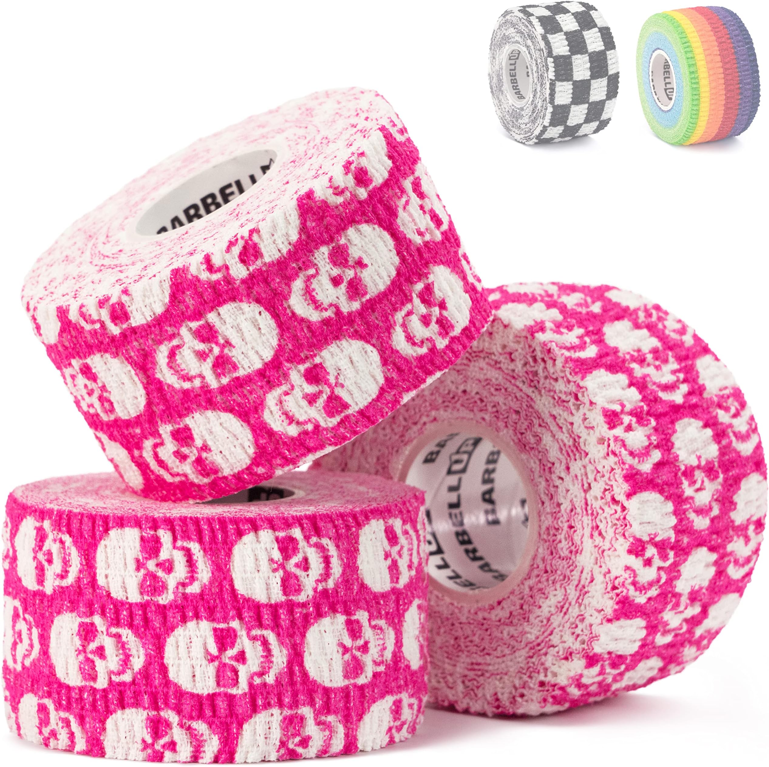 Professional Weight Lifting Thumb Tape - Protects Finger Tape, Adhesive for Powerlifting, Yoga & Gym, Hand Grip Support for Weightlifting, Deadlift, Barbell Hook Grip