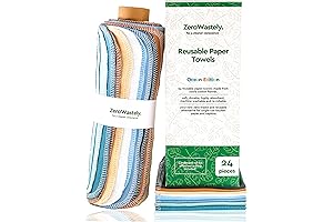 24 Pack Reusable Paper Towels Value Pack