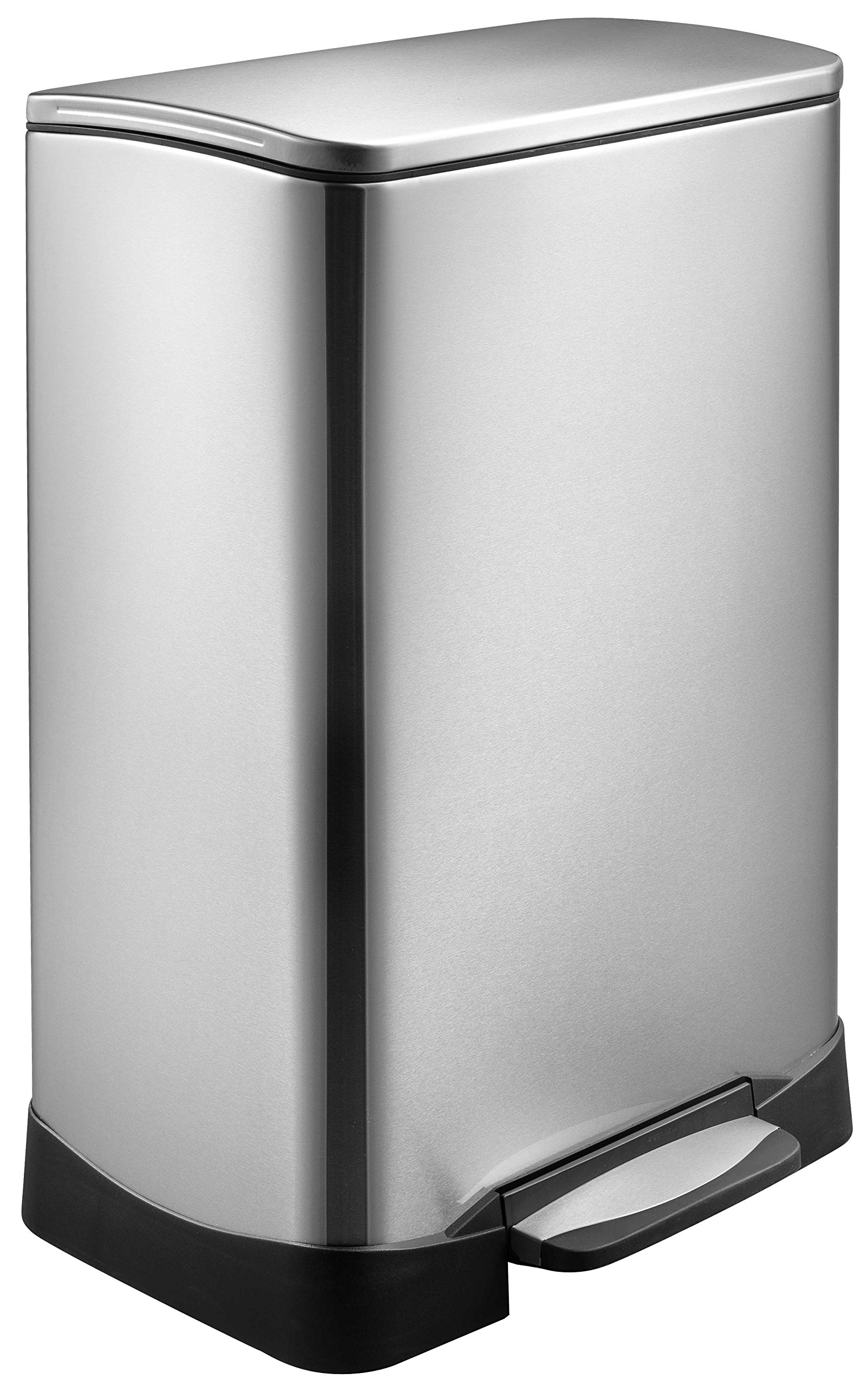 Neo-Cube Waste Bin, 50 Litre, Brushed Stainless Steel