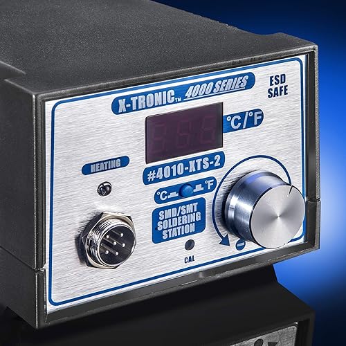 Miniatura 7 de X-Tronic 4008-PRO-X  Estación de soldador de 75 W con tecnología PID  Características temporizador de sueño de 0 a 30 minutos, conversión CF y