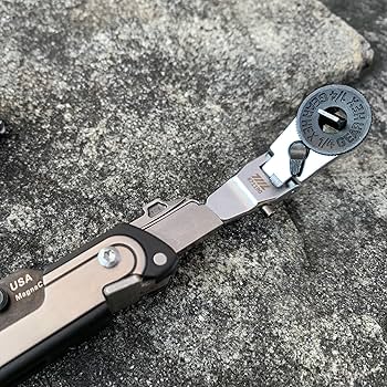 ラチェット Amazon | 711L フラットエンドフレックスヘッド EDC ラチェット