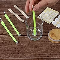 Vista 4 de MILIVIXAY 12pcs Candle Wick Placing Tubes Wick Centering Tool for Candle Making.
