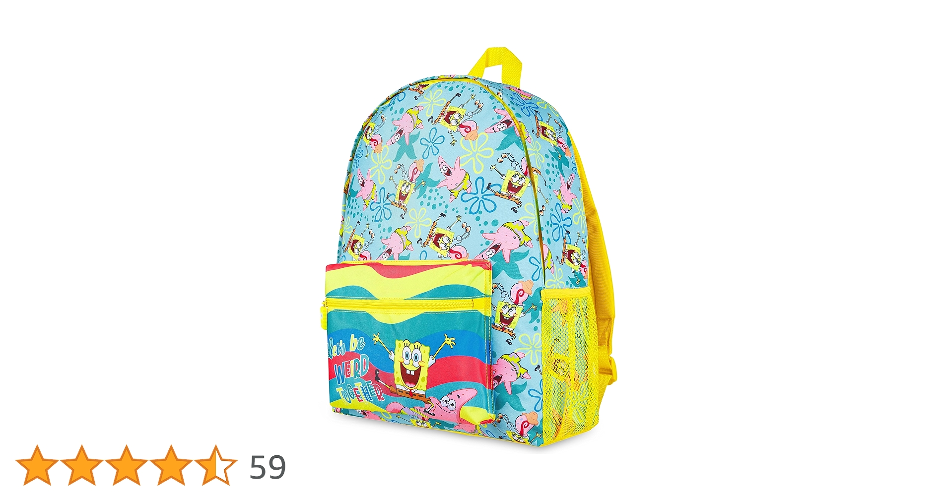 Amazon.co.jp: スポンジボブ スクエアパンツ 子供用バックパック
