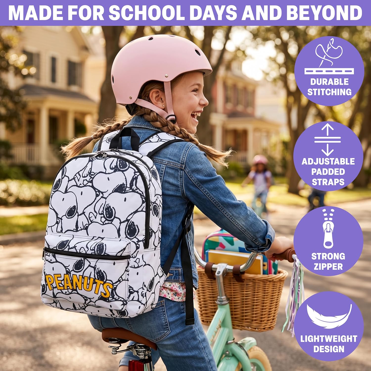 Get Trend Peanuts Snoopy Girls Backpack