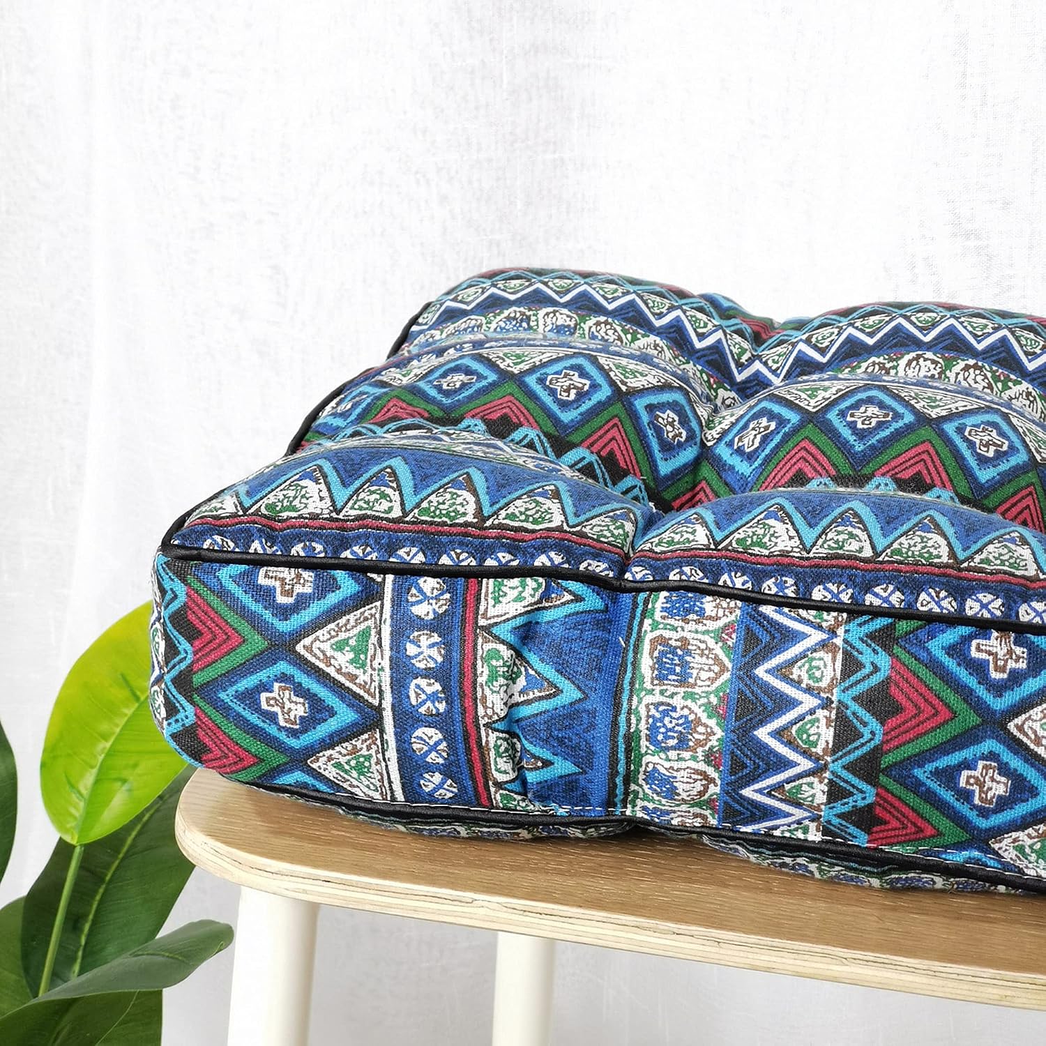 10 cm Thick Seat Pads Well Filled Chair Cushions/Seat Cushions, Colourful Beautiful Chair Pads, Kitchen Dining Chair Cushions Garden Chair Pads Outdoor Indoor
