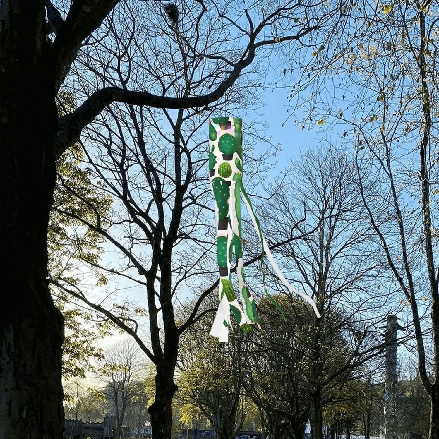 SSIMOO Green Cactus Exquisite Festival Windsocks The Ultimate Halloween Boże Narodzenie i dekoracje świąteczne akcesoria