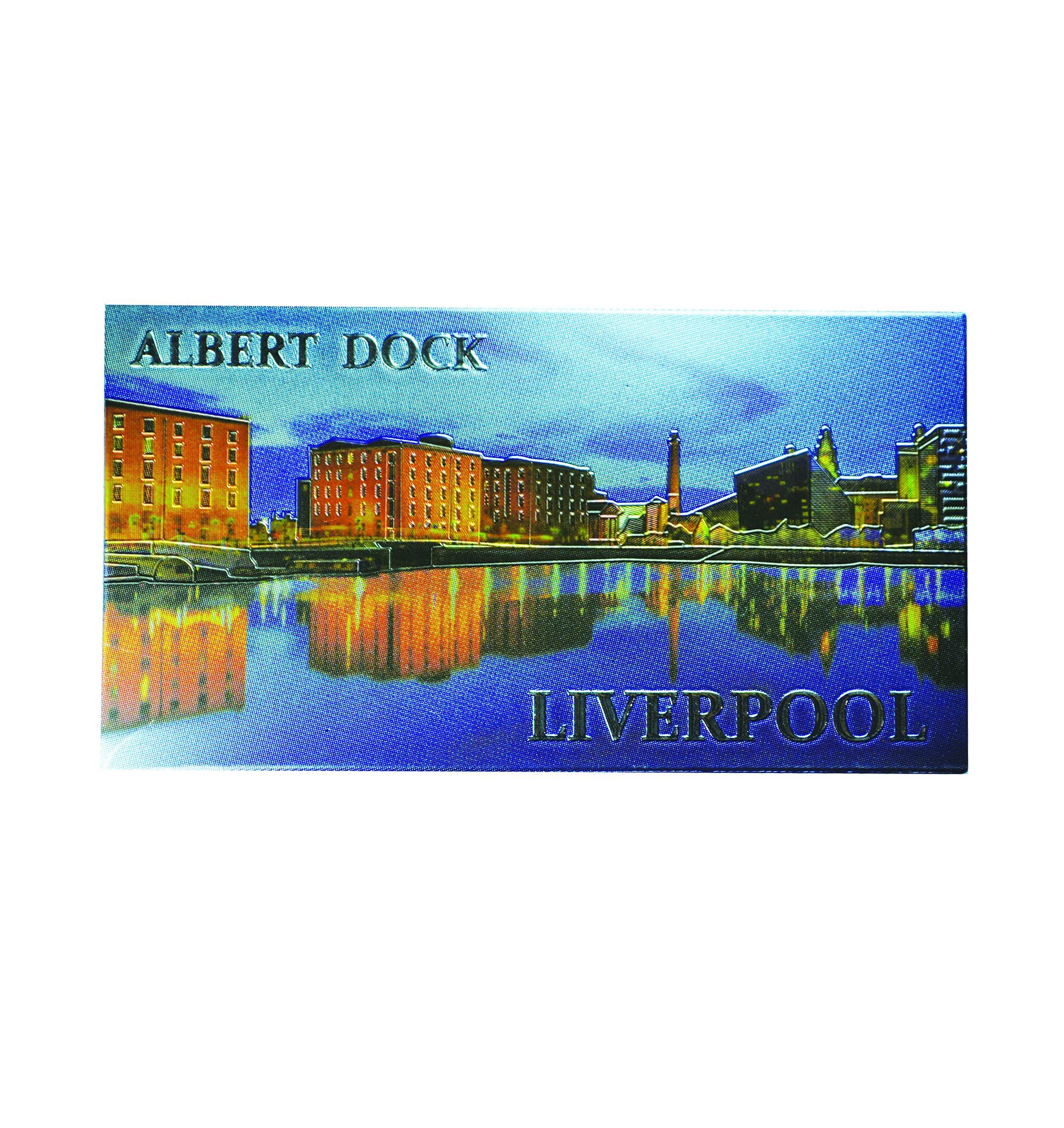 Liverpool Albert Dock (View 2) Foil Fridge Magnet