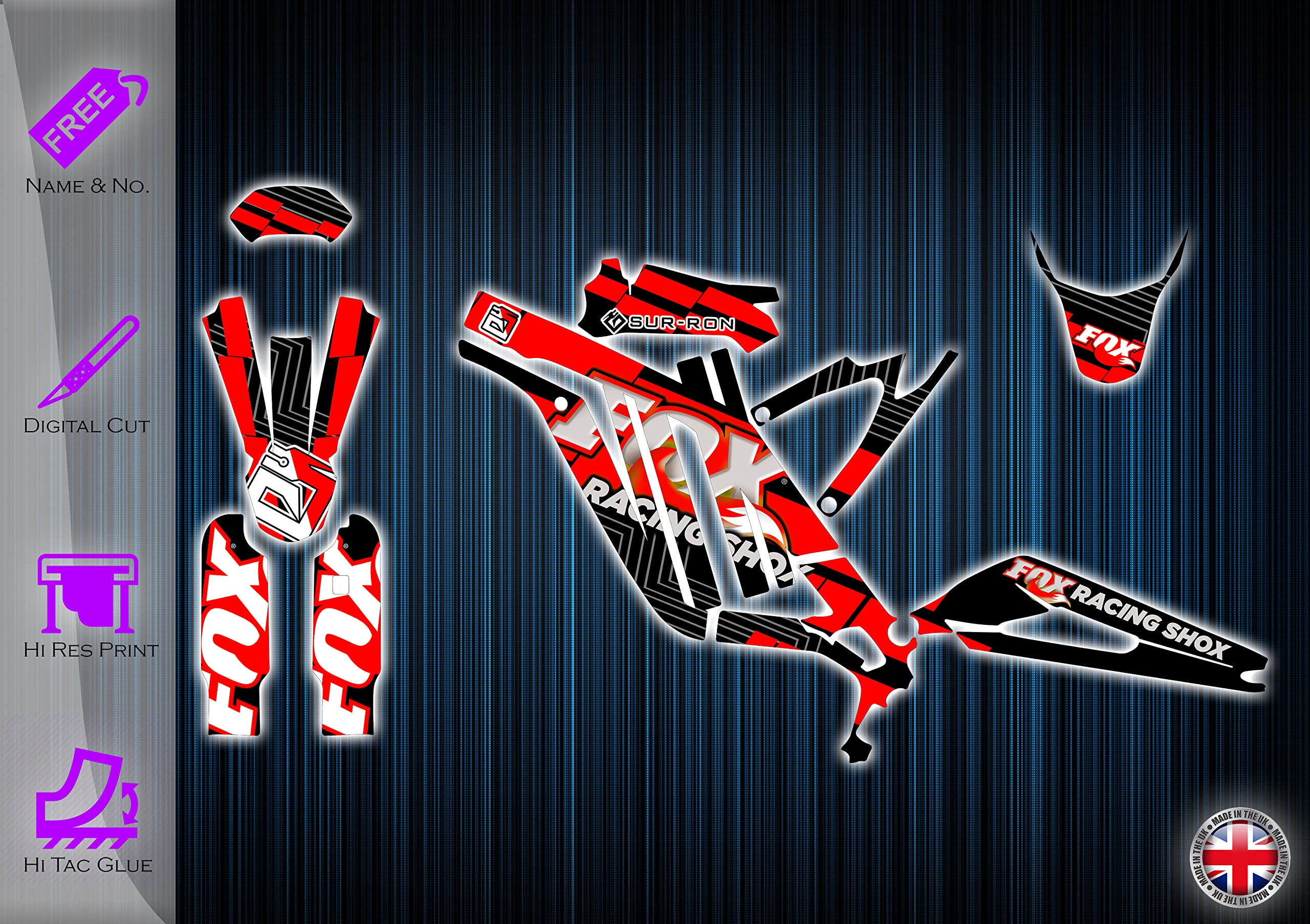 Buy Sticker FX Graphics SURRON Sticker KIT SURRon Graphics KIT SURRon