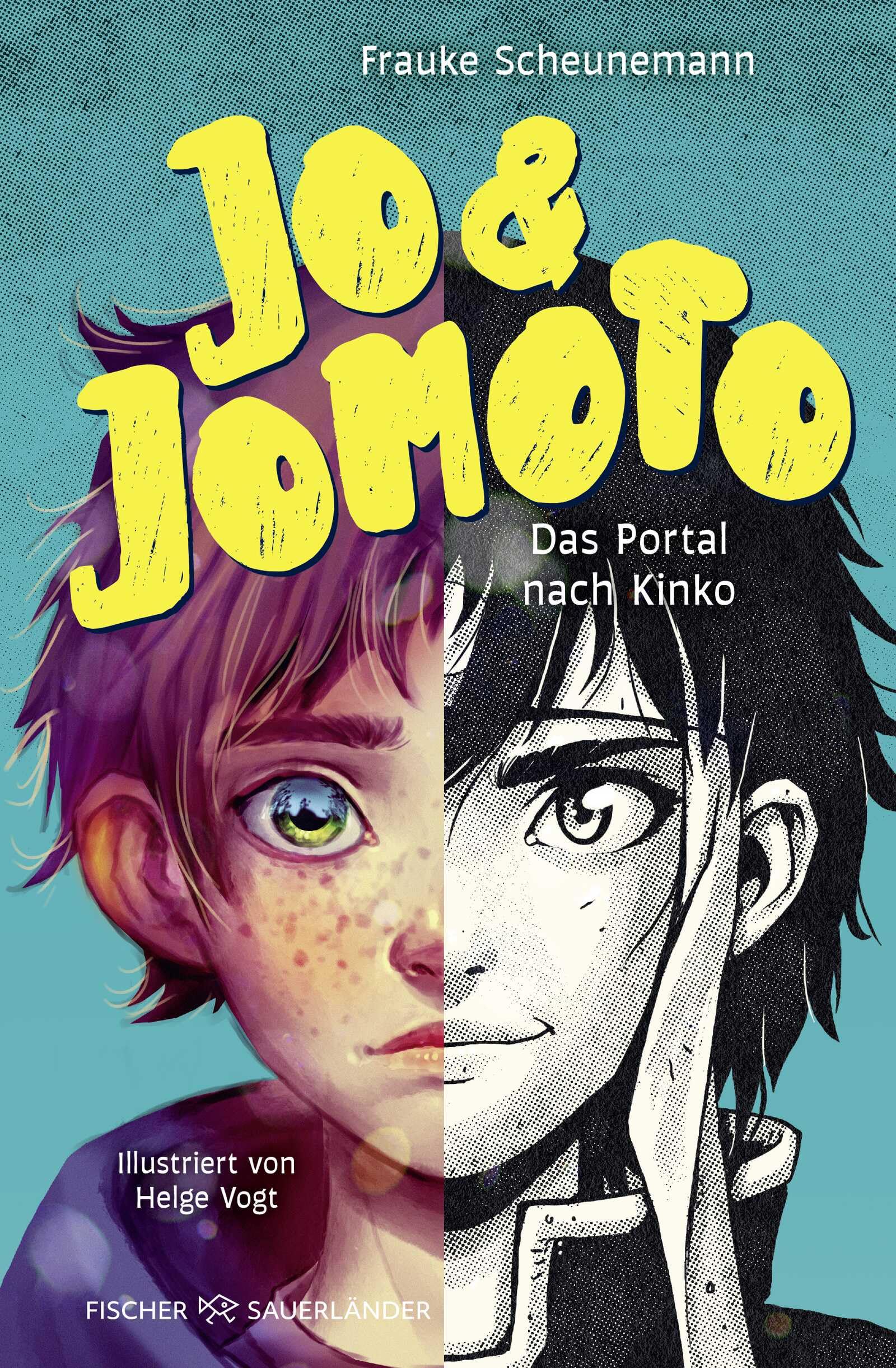 Jo & Jomoto - Das Portal nach Kinko: Start der actionreichen Abenteuerreihe mit Manga-Illustrationen für Kinder ab 10 Jahren