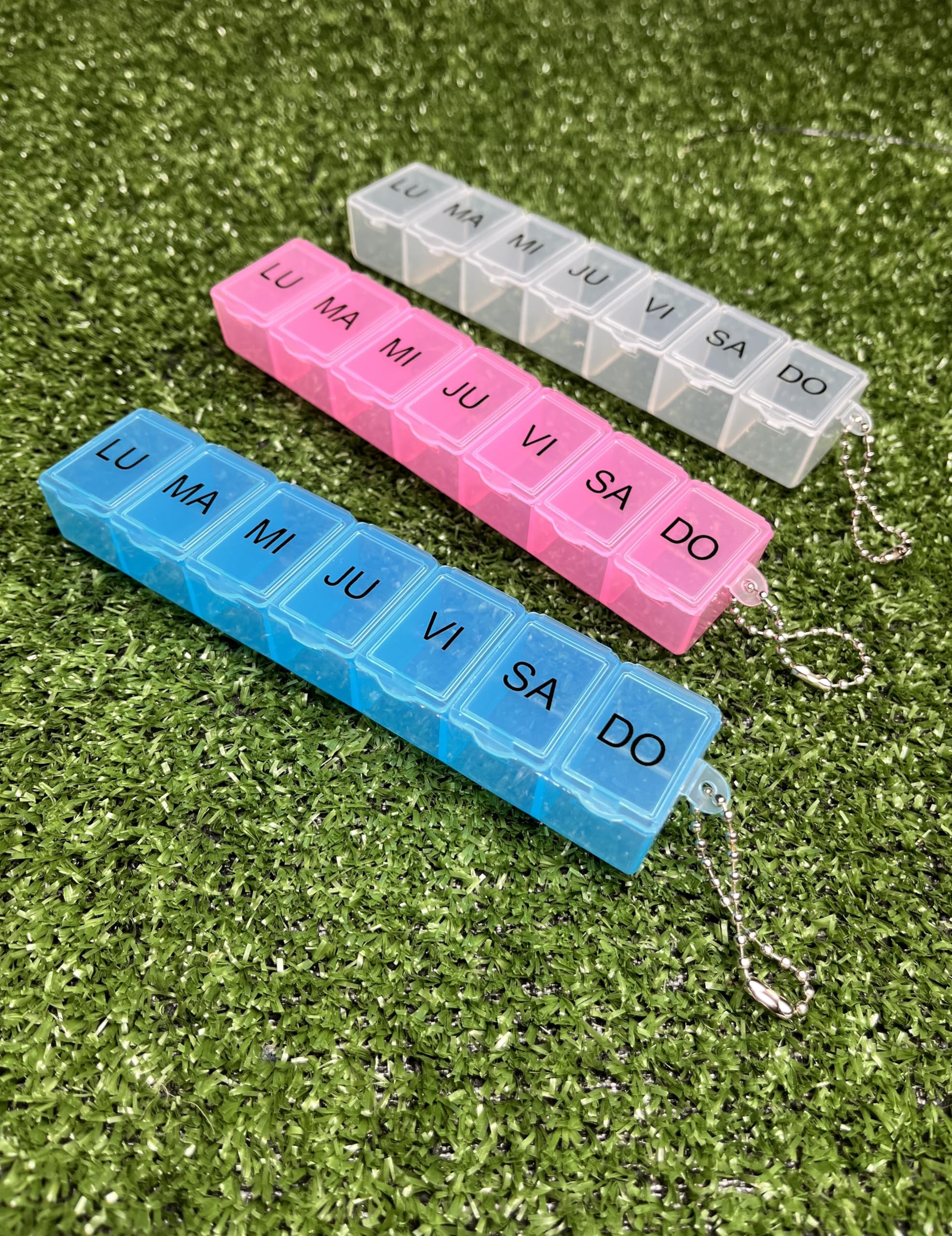 3 pastilleros Caja de Pastillas,7 dias de la semanal,HC Enterprise-h04